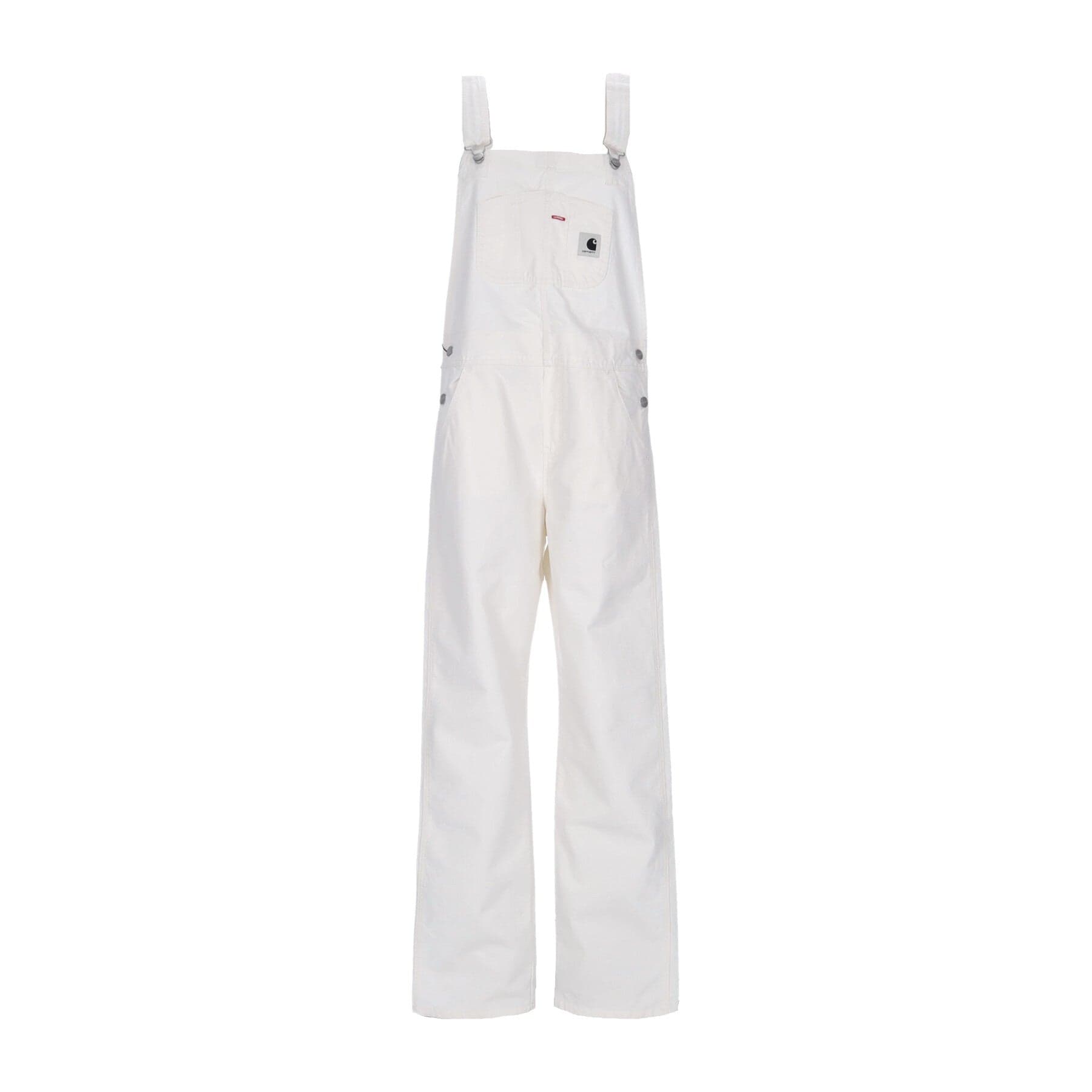 CARHARTT WIP Salopette Donna W Bib Overall Straight Wax Heavy Stone Wash - 4