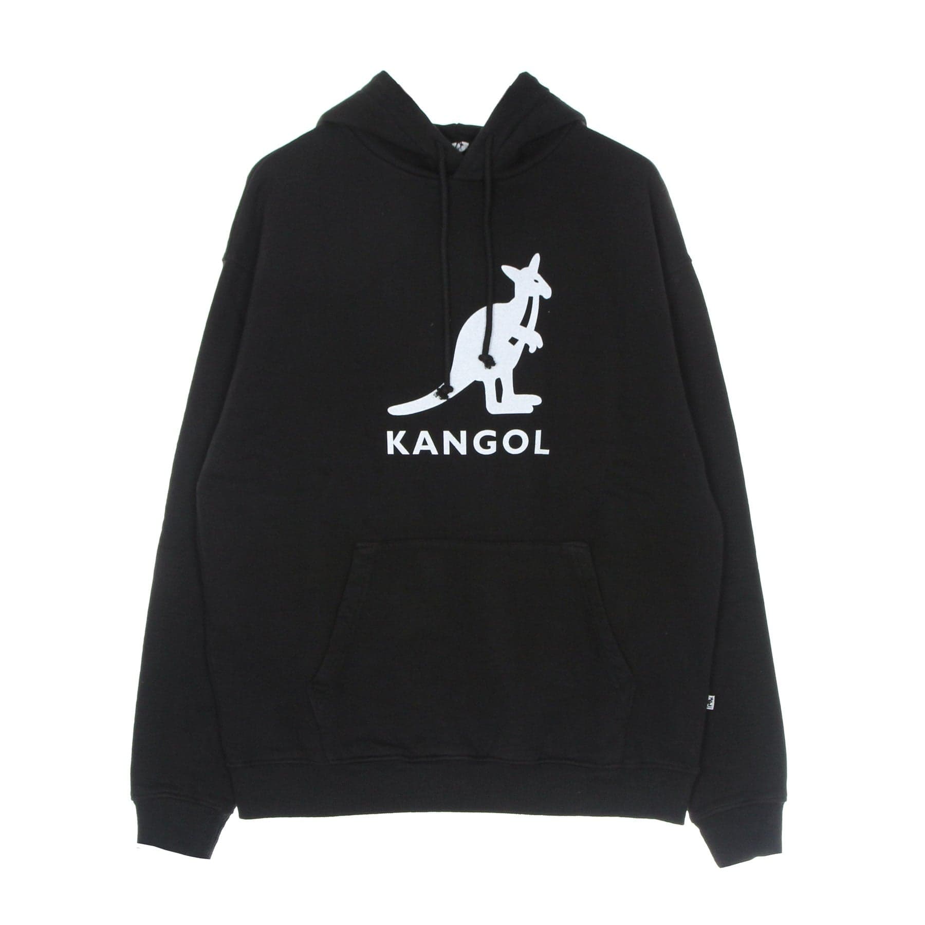 KANGOL Felpa Cappuccio Uomo Gran Canyon Hoodie Black - 4