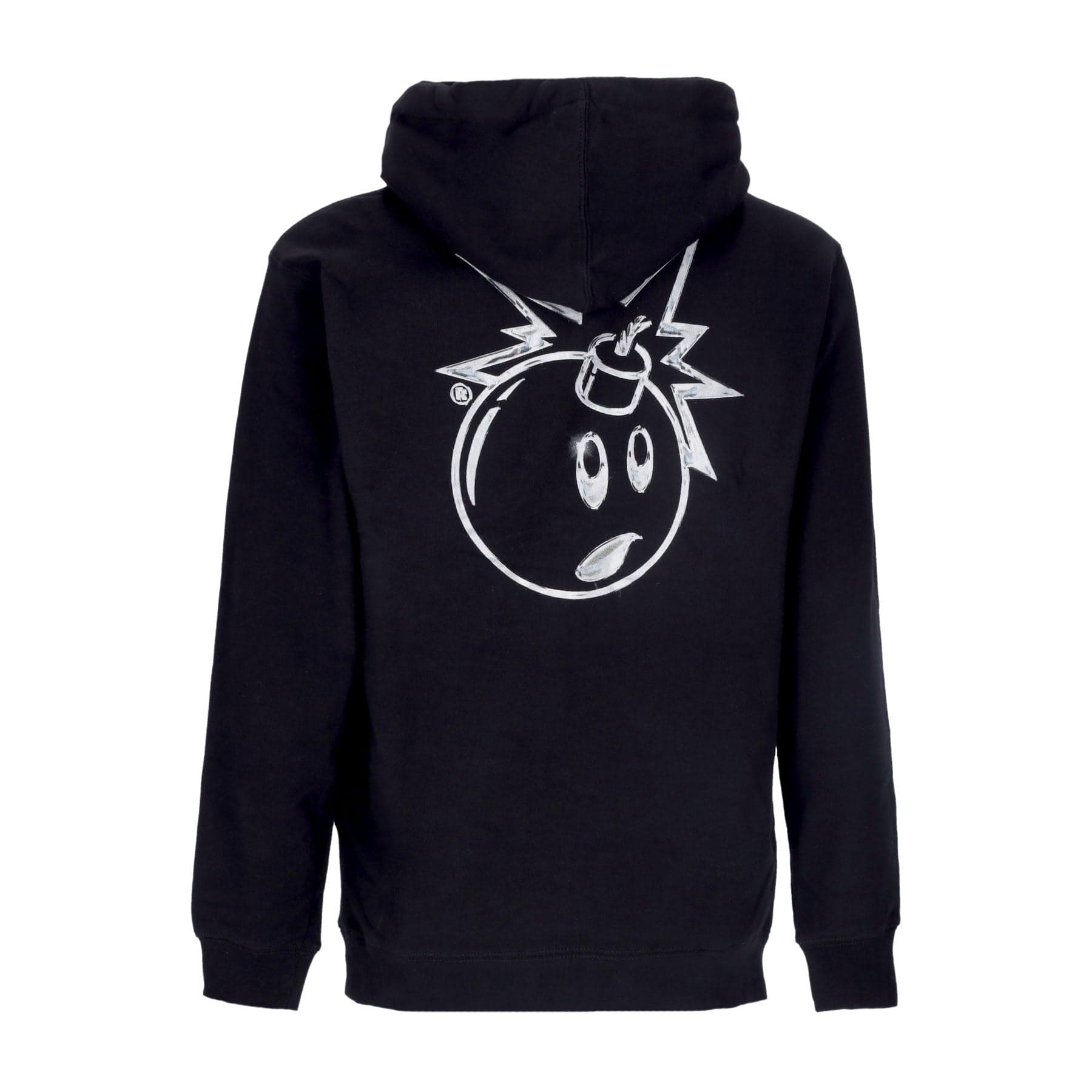 THE HUNDREDS Felpa Cappuccio Uomo Chrome Adam Pullover Black – giacca