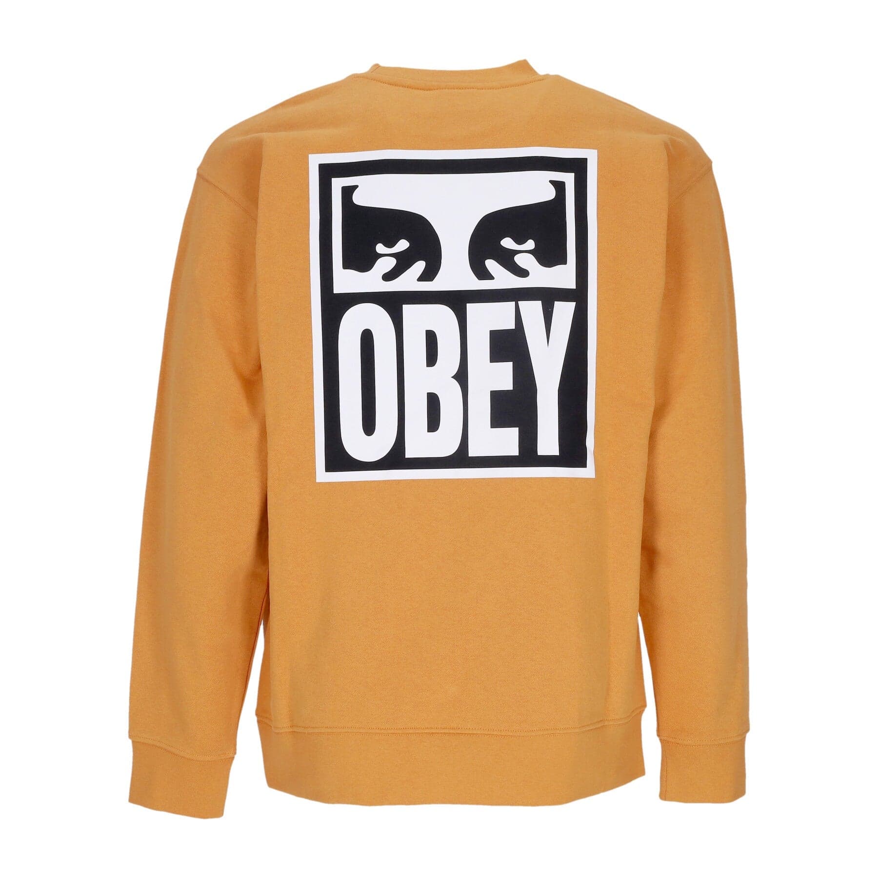 OBEY Felpa Leggera Girocollo Uomo Eyes Icon 2 Crew Premium  French Terry Sundial - 3
