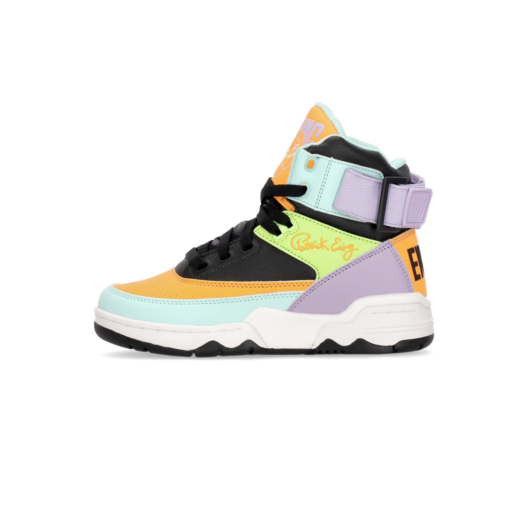 EWING ATHLETICS Scarpa Basket Donna Ewing 33 Hi W Black/white/fair Aqua - 7