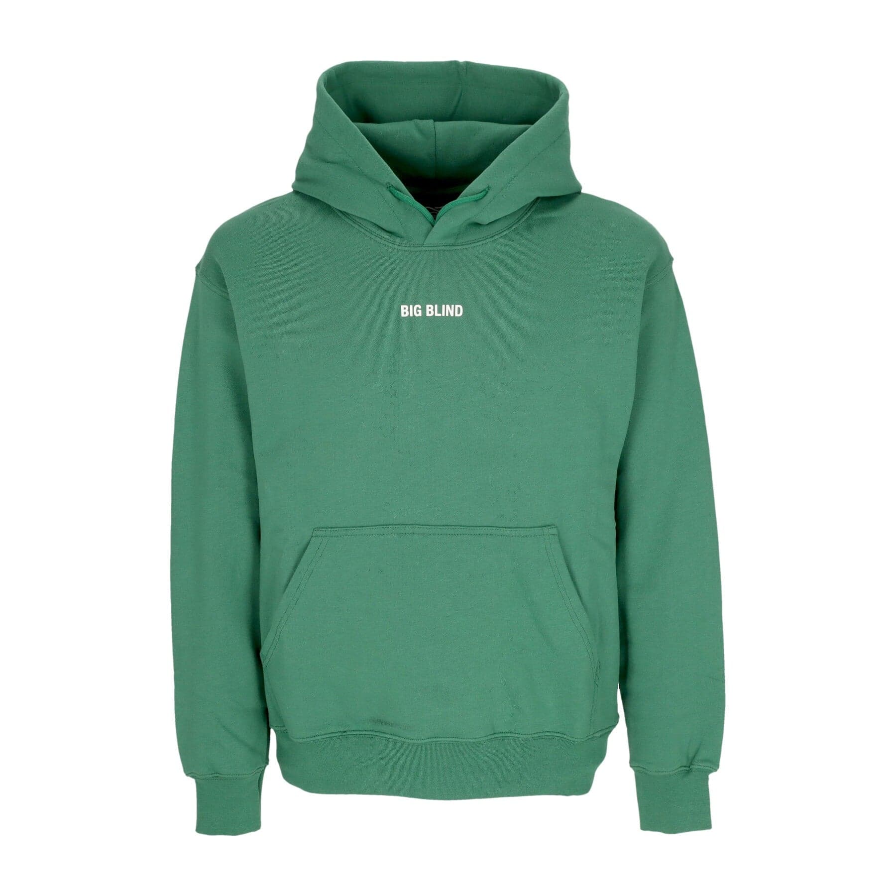 PROPAGANDA Felpa Leggera Cappuccio Uomo Ribs Blind Hoodie Green Bottle