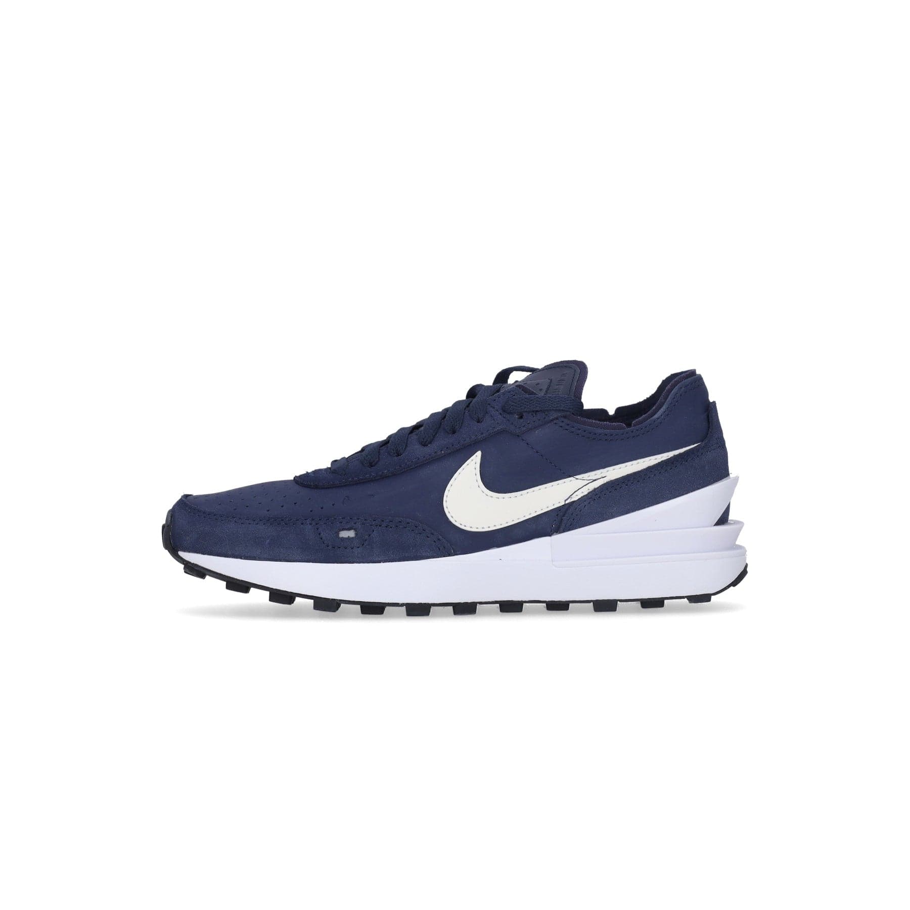 Nike Scarpa Bassa Uomo Waffle One Leather Midnight Navy/sail/white/midnight Navy - 10