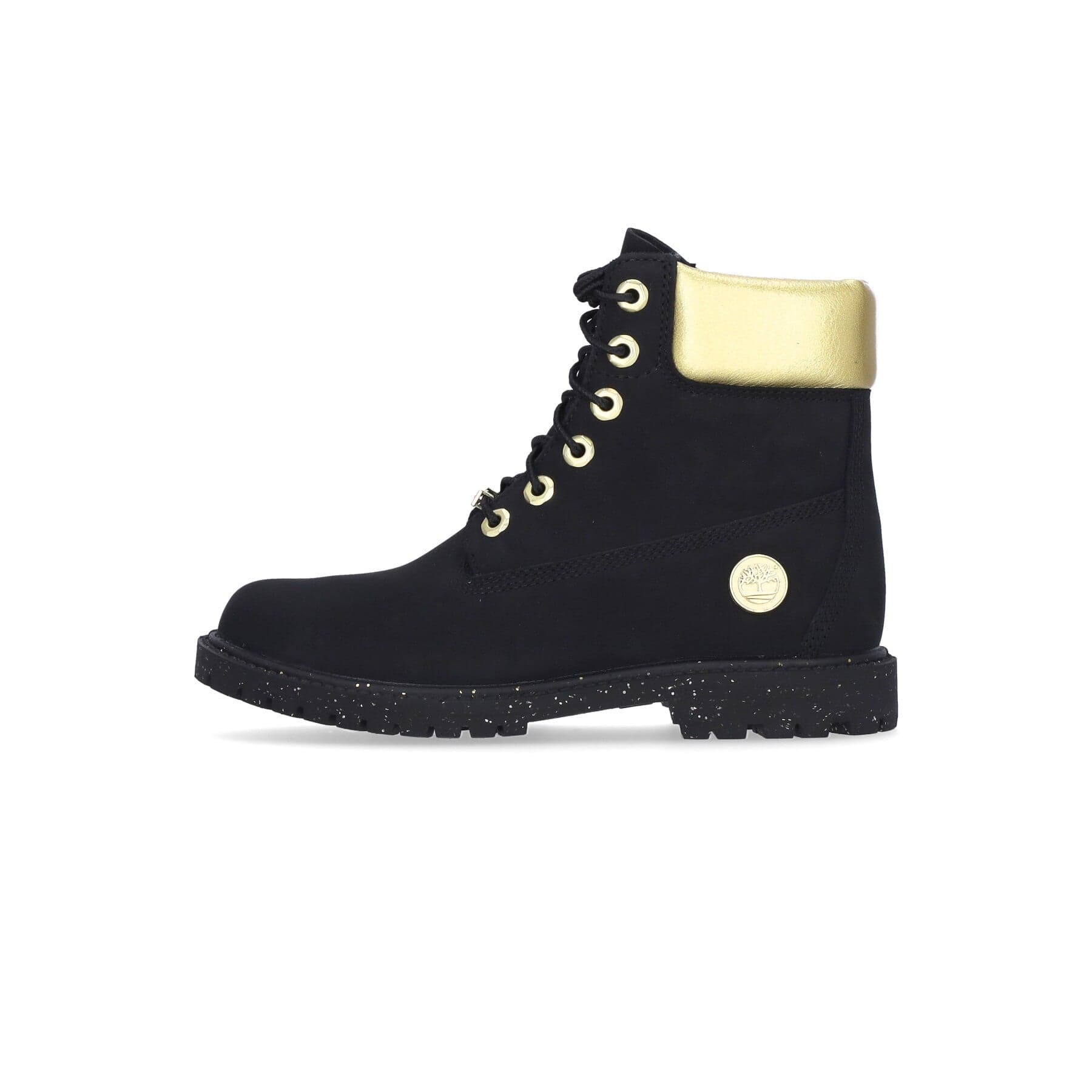 TIMBERLAND Scarponcino Alto Donna 6" Heritage Boot Cupsole Black - 9
