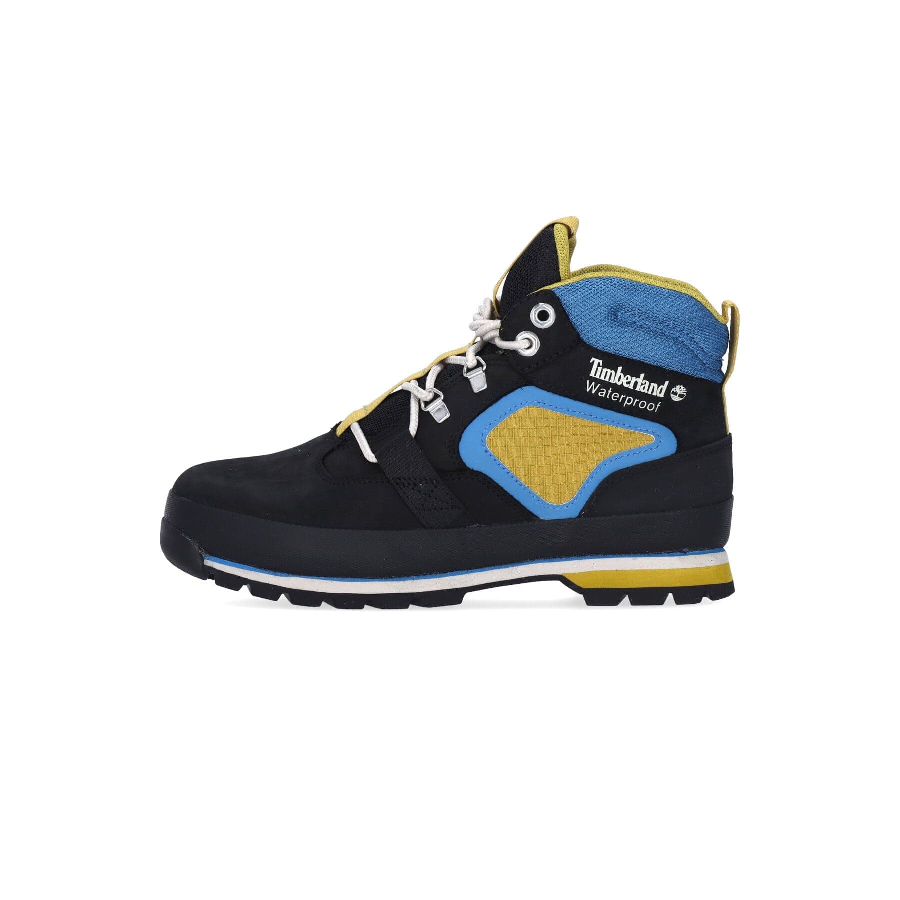 TIMBERLAND Scarponcino Alto Uomo Euro Hiker Reimagined Boot Wp Black/wheat - 10