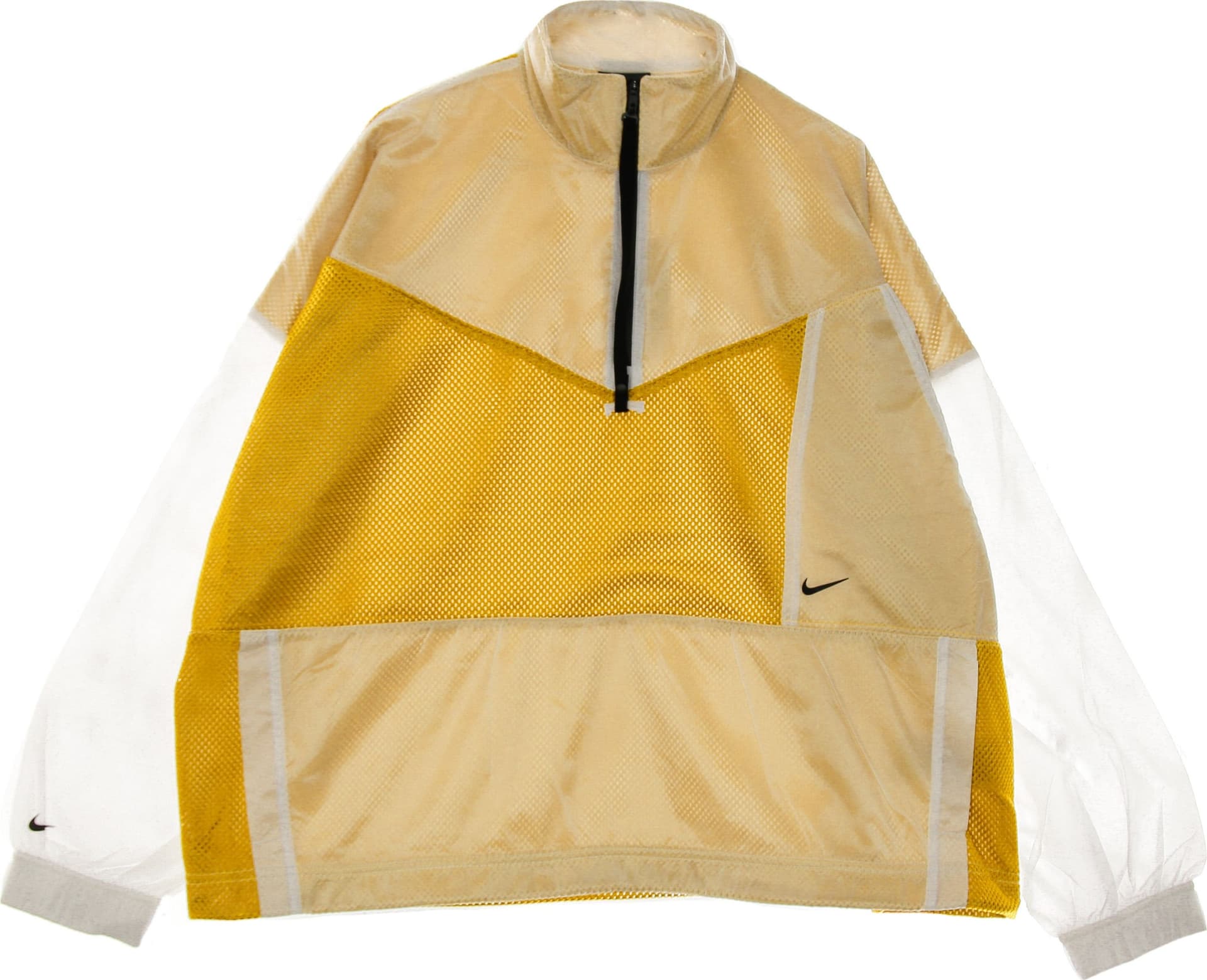 Nike Giacca Tuta Donna W Sportswear Tech Pack Jacket Woven Mesh Dark Citron/white/black – giallo