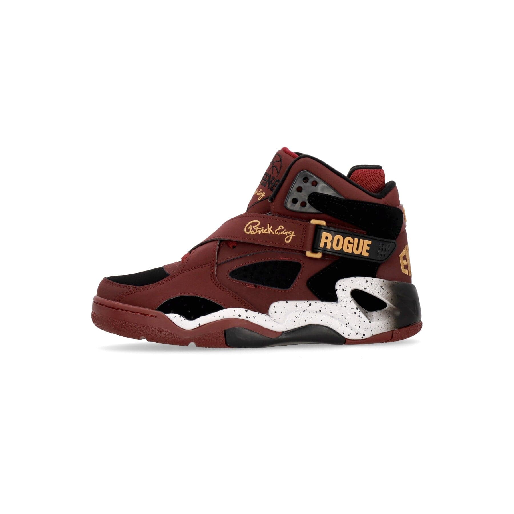 EWING ATHLETICS Scarpa Basket Uomo Rogue Tawny Port/black/gold - 8