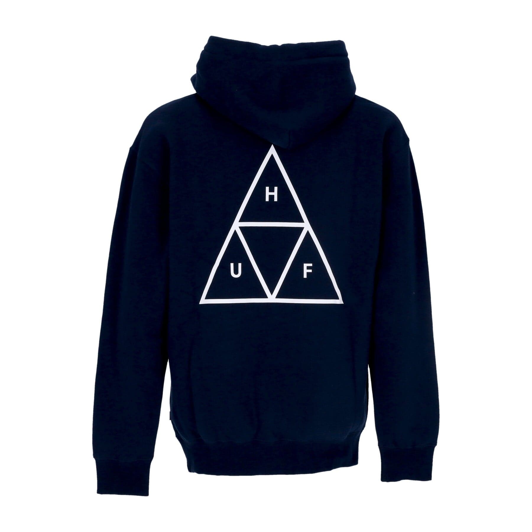 HUF Felpa Cappuccio Uomo Set Triple Triangle Po Hoodie Navy - 3
