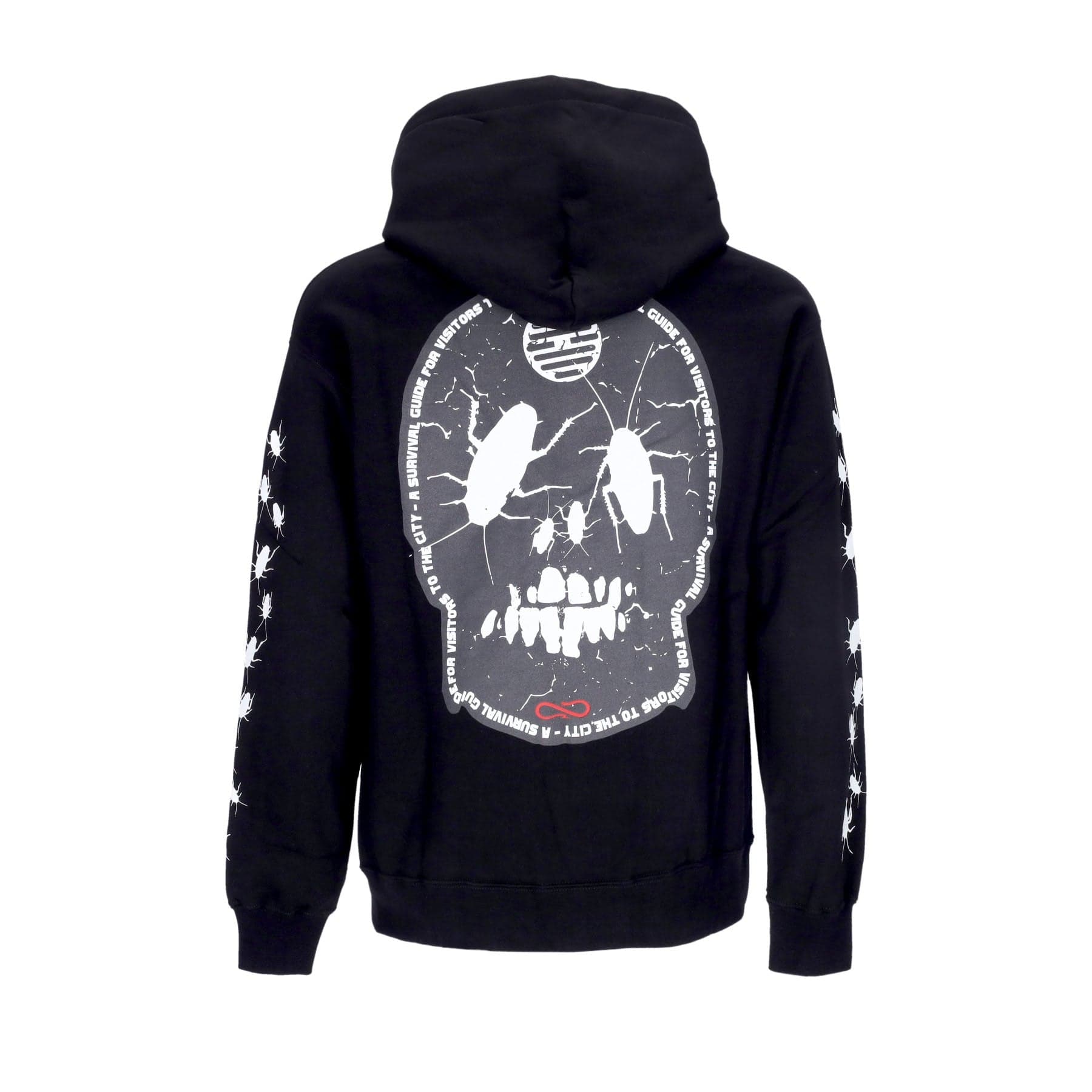 PROPAGANDA Felpa Cappuccio Uomo Rank Hoodie Black - 3