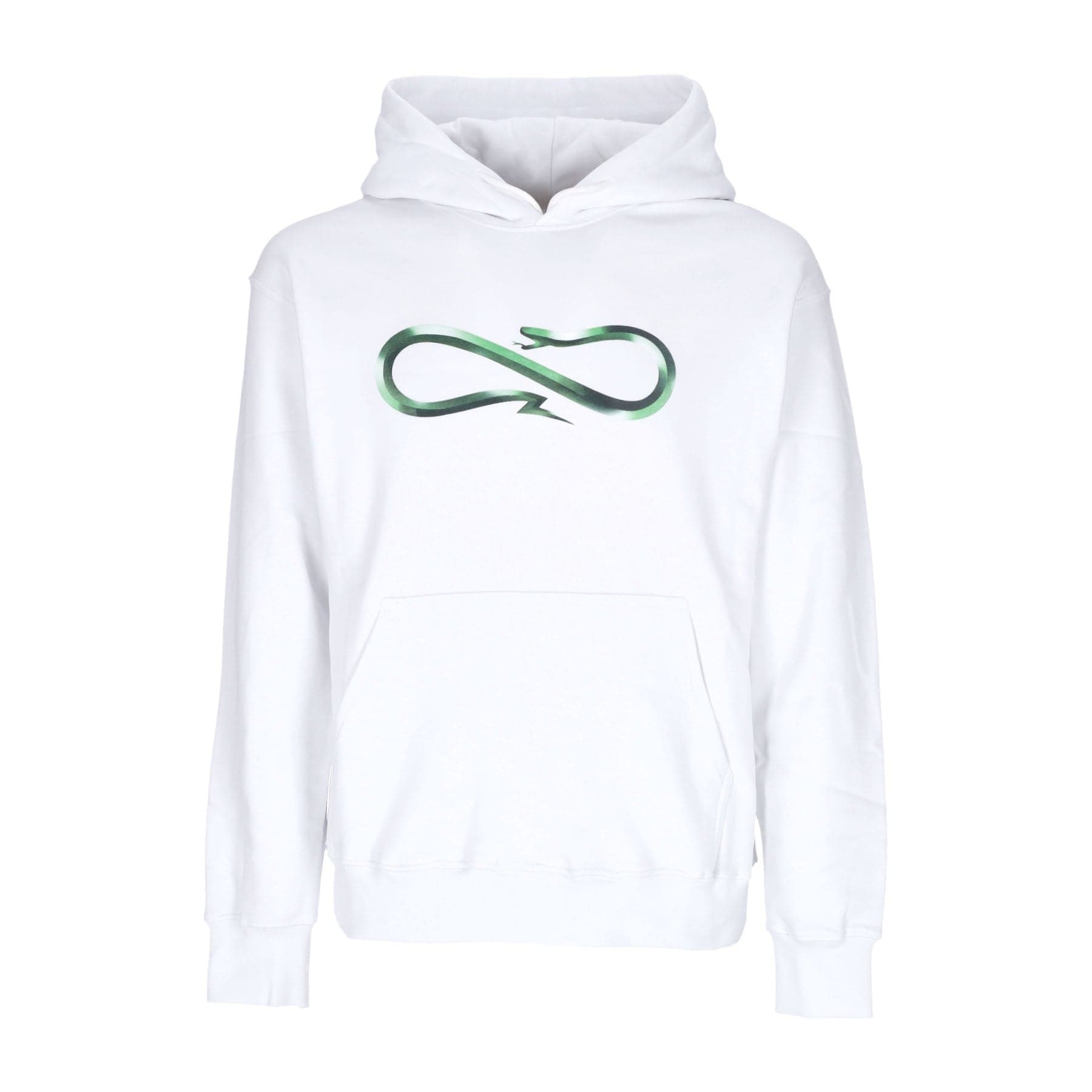 PROPAGANDA Felpa Cappuccio Uomo Logo Steel Hoodie White - 3