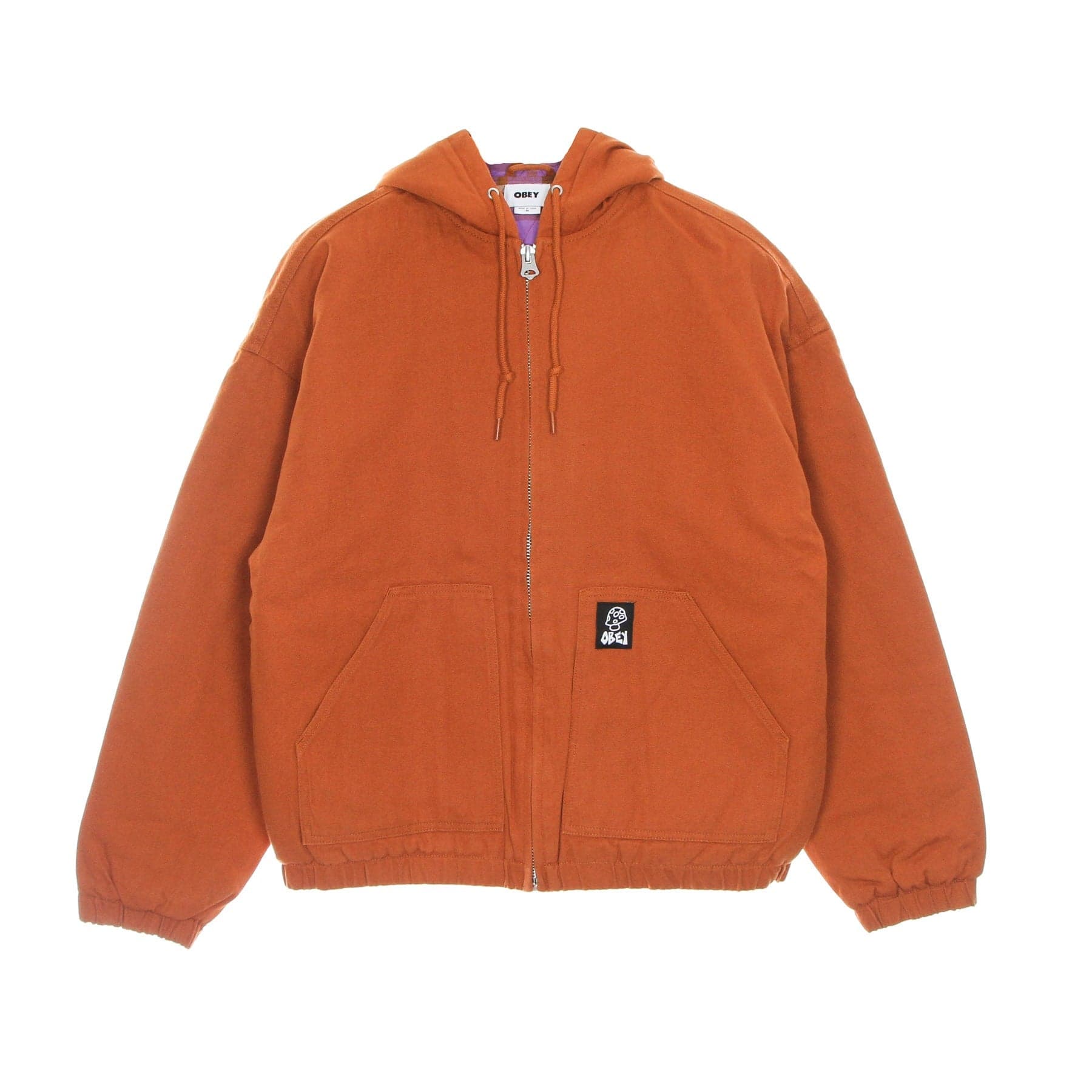 OBEY Giubbotto Uomo Vacant Hooded Jacket Ginger - 5
