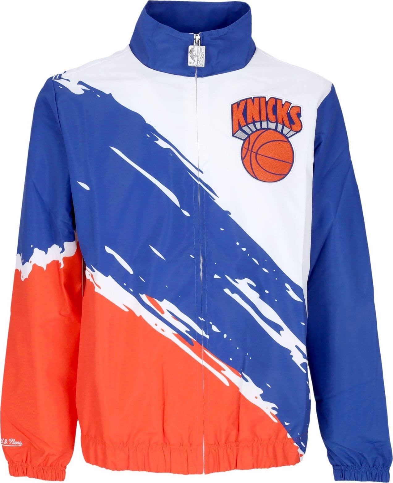 MITCHELL &amp; NESS Giacca a Vento Uomo Nba Paintbrush Windbreaker Hardwood Classics  Neykni Multi/white – Mitchell & Ness