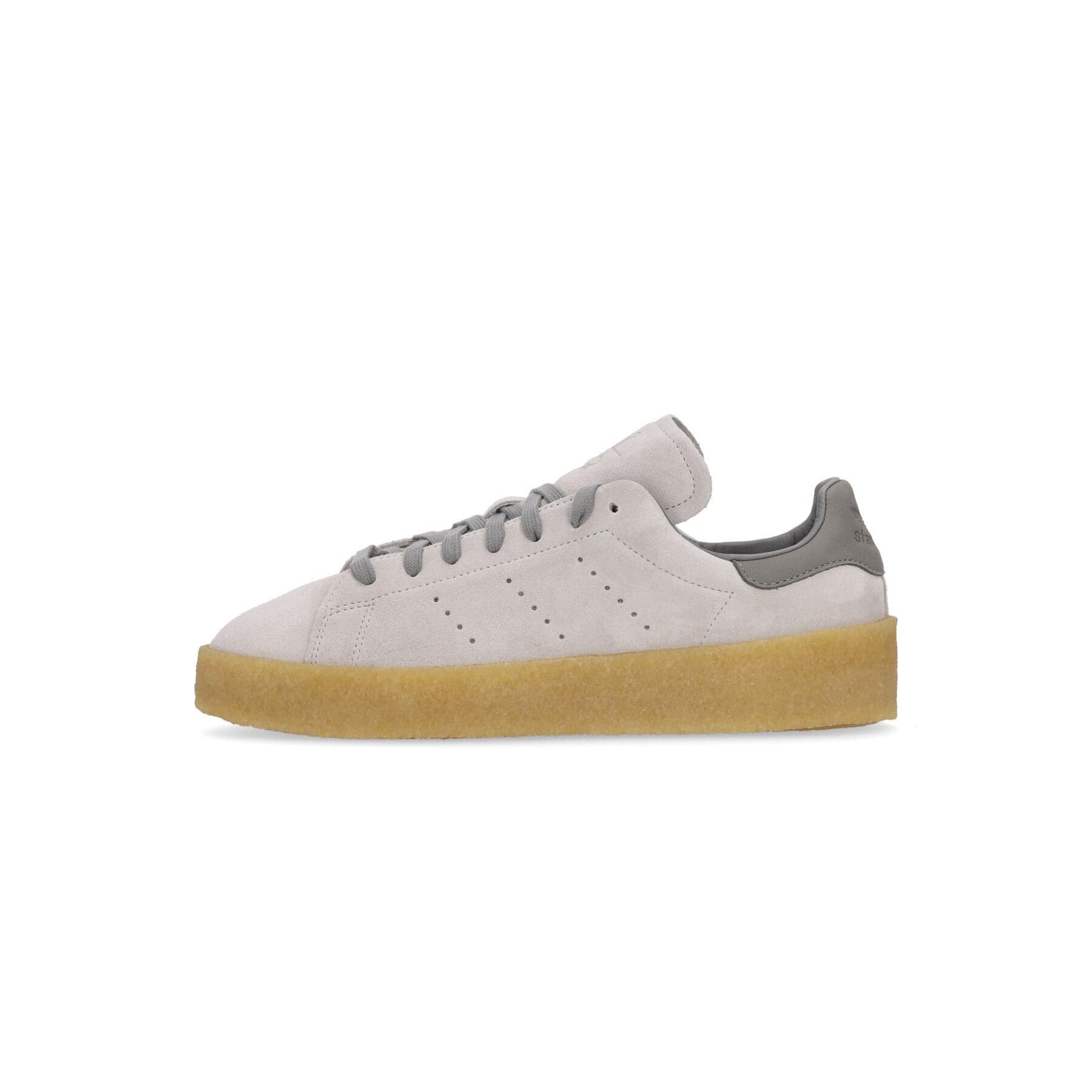 Adidas Scarpa Bassa Uomo Stan Smith Crepe Grey Two/grey Three/supplier Colour - 7