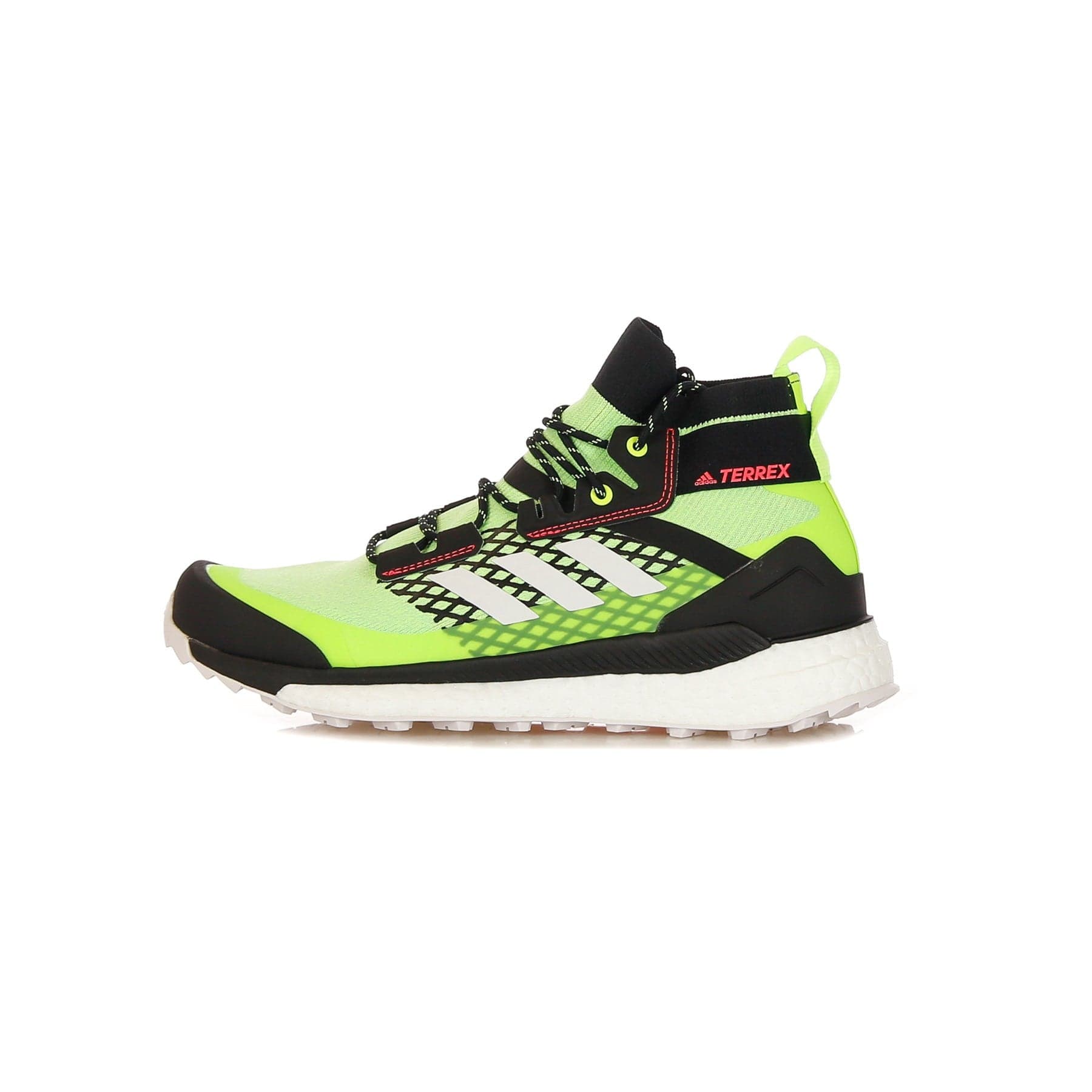Adidas Scarpa Alta Uomo Terrex Free Hiker Signal Green/crystal White/signal Pink - 13