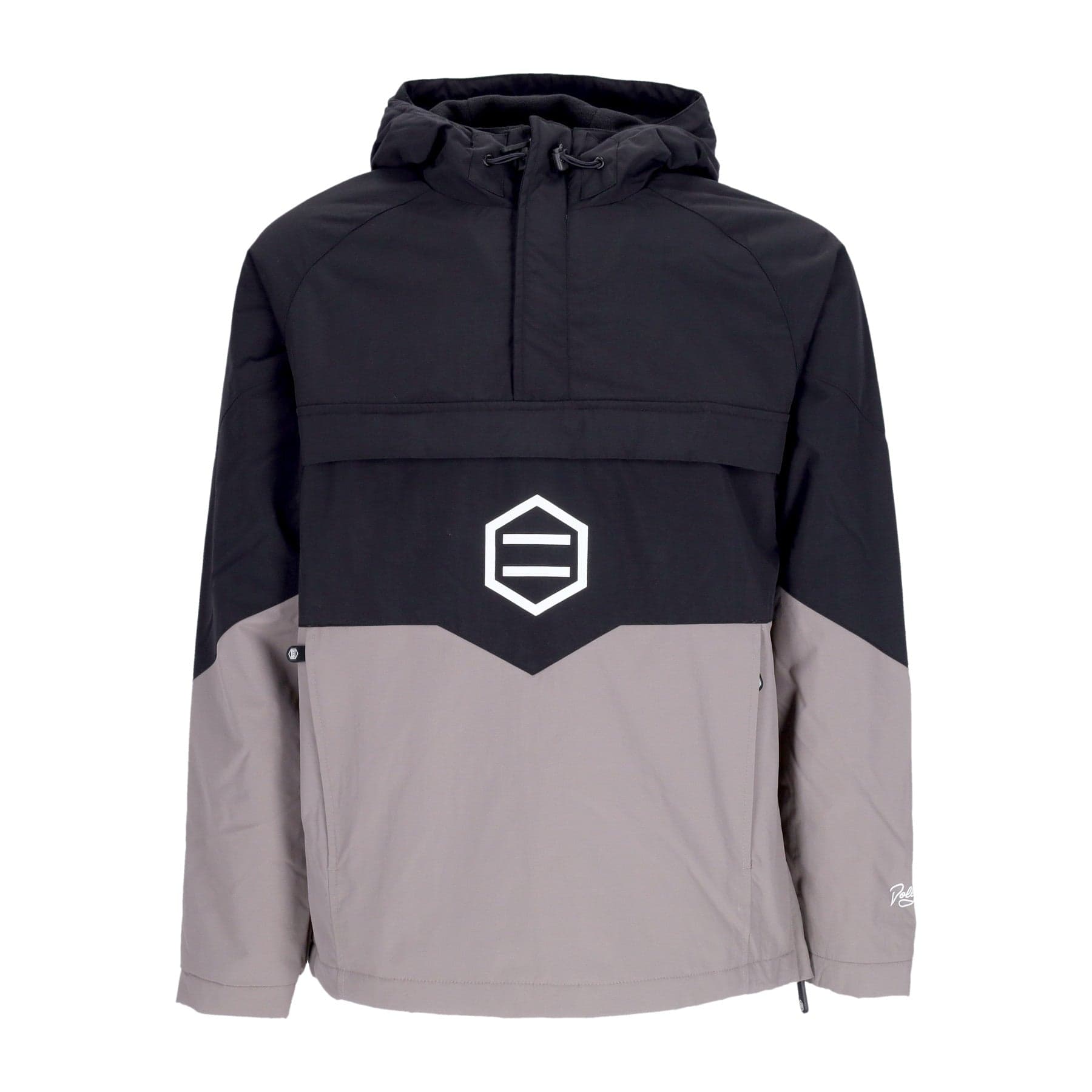 DOLLY NOIRE Giaccone Infilabile Uomo Anorak Jacket Black/white - 5