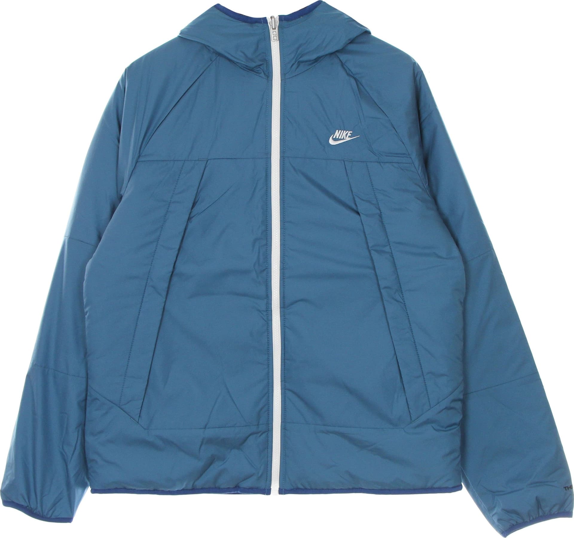 Nike Piumino Uomo Therma Fit Legacy Reversible Hooded Jacket Rift Blue/saturn Gold/sail – XS – giacca