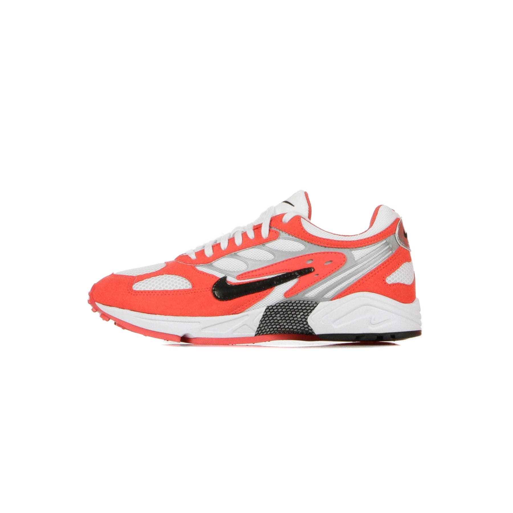 Nike Scarpa Bassa Uomo Air Ghost Racer Track Red/black/white/metallic Silver - 13
