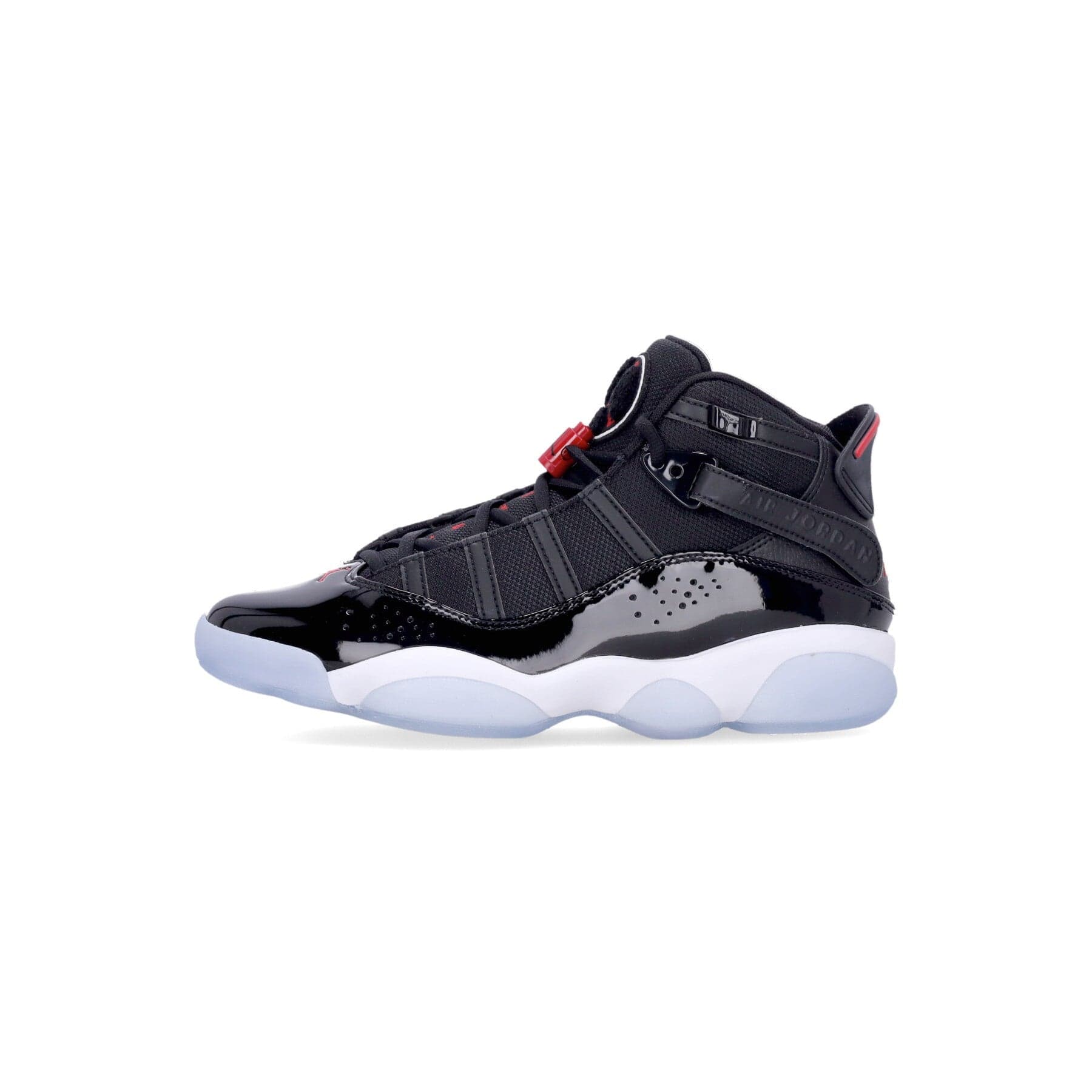 JORDAN Scarpa Alta Uomo Jordan 6 Rings Black/gym Red/white - 8