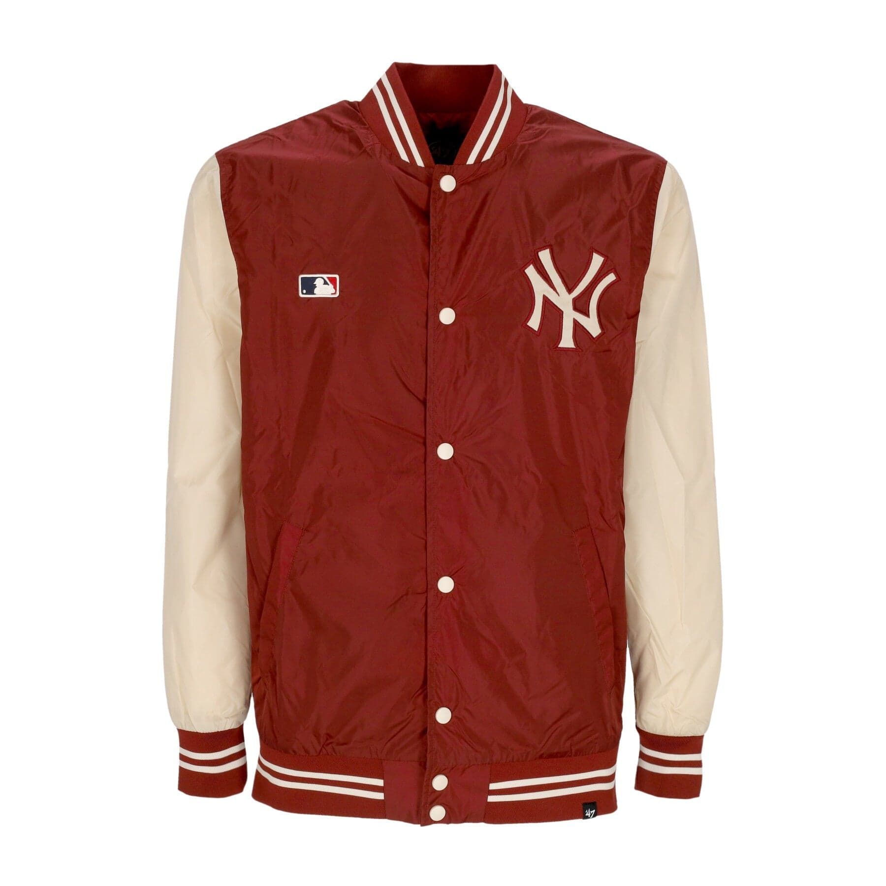 47 BRAND Giubbotto Bomber Uomo Mlb Drift Jacket Neyyan Cardinal Red - 3
