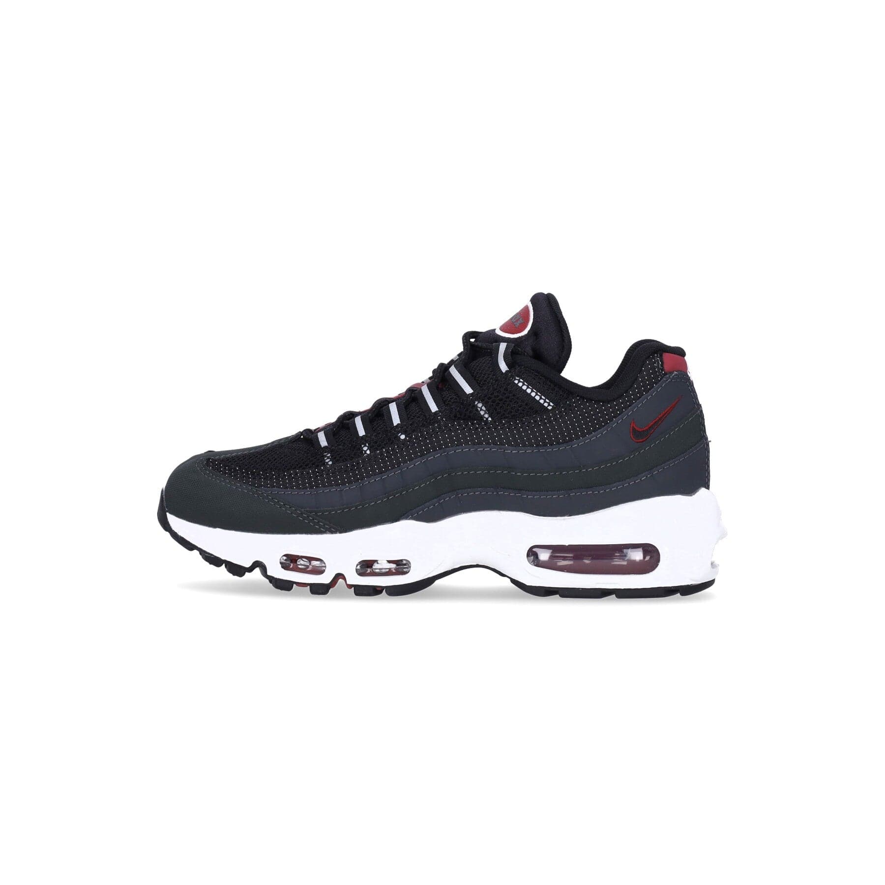 Nike Scarpa Bassa Uomo Air Max 95 Essential Anthracite/black/team Red/summit White - 10