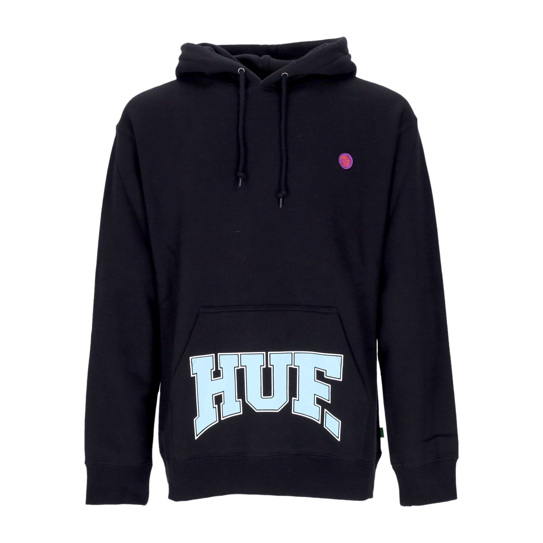 HUF Felpa Cappuccio Uomo Draft Pick P/o Hoodie Black - 4