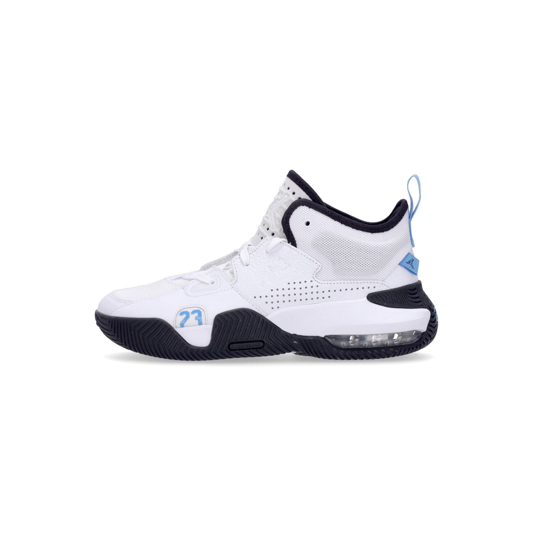 JORDAN Scarpa Alta Uomo Jordan Stay Loyal 2 White/black/university Blue - 8