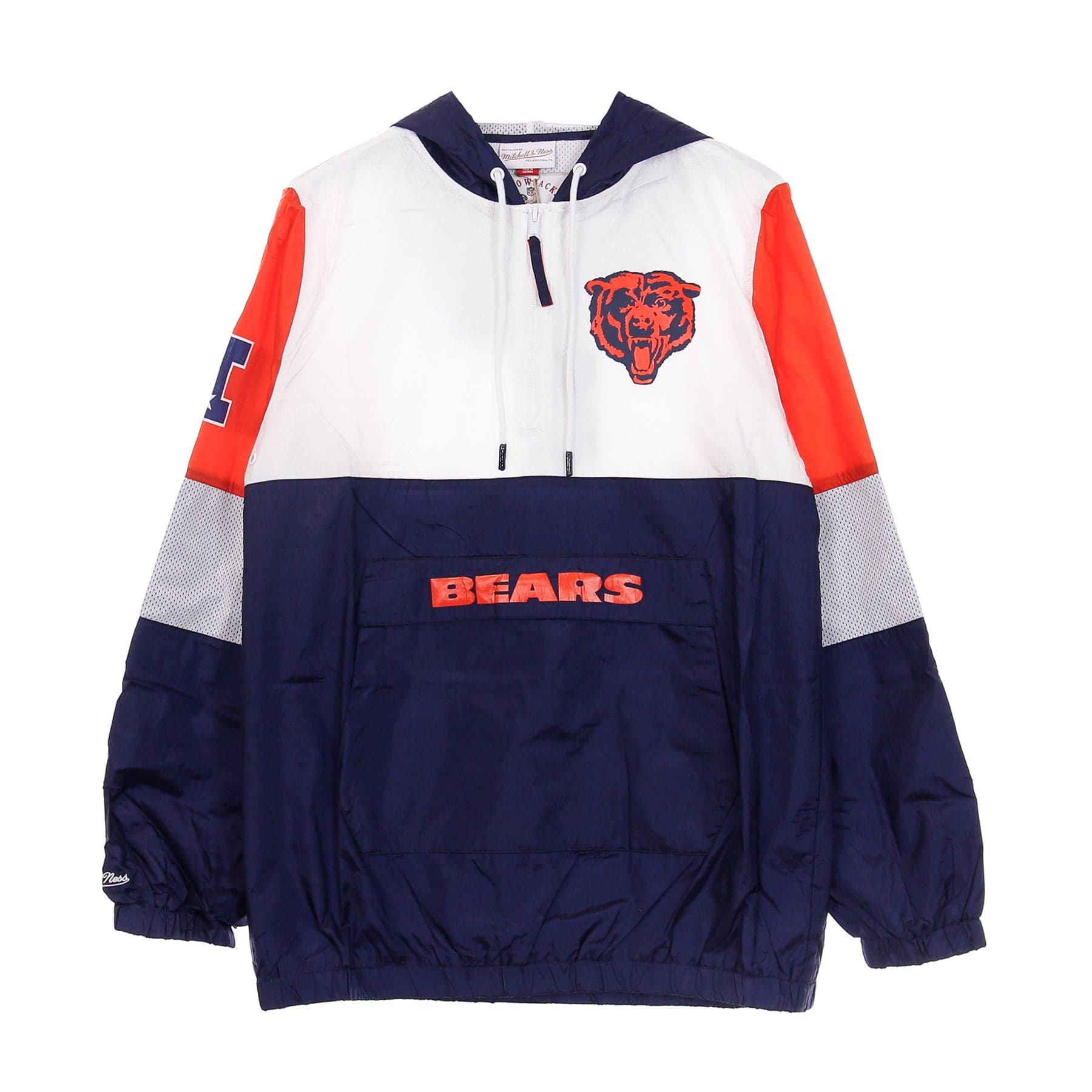 MITCHELL &amp; NESS Giacca a Vento Infilabile Uomo Nfl Surprise Win Windbreaker Chibea Original Team Colors - 7