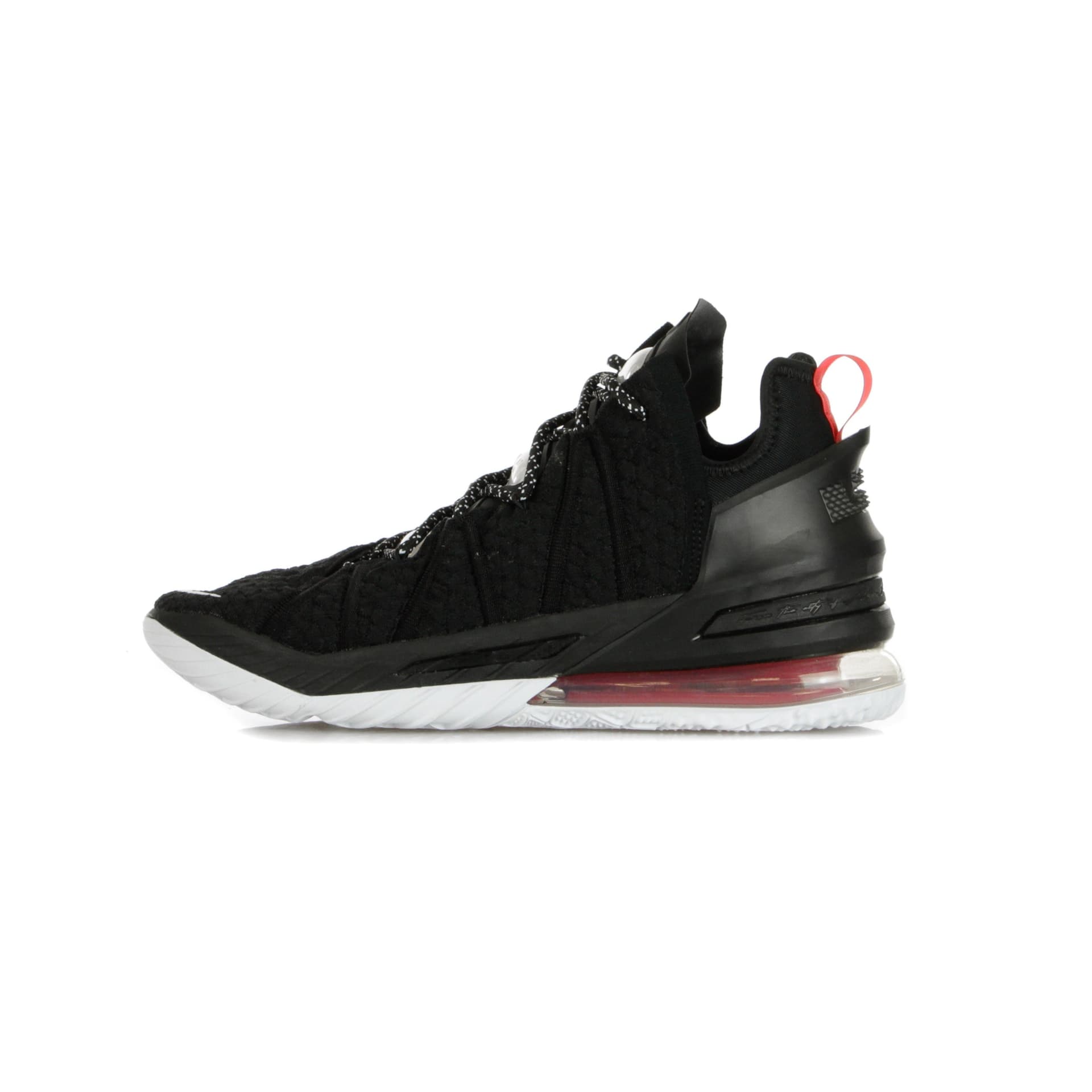 NIKE NBA Scarpa Alta Uomo Lebron Xviii Black/white/university Red - 14