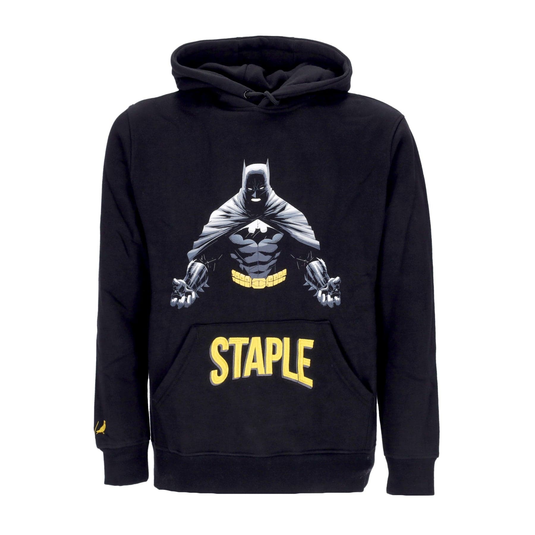 STAPLE Felpa Cappuccio Uomo Graphic Hoodie X Batman Black - 5