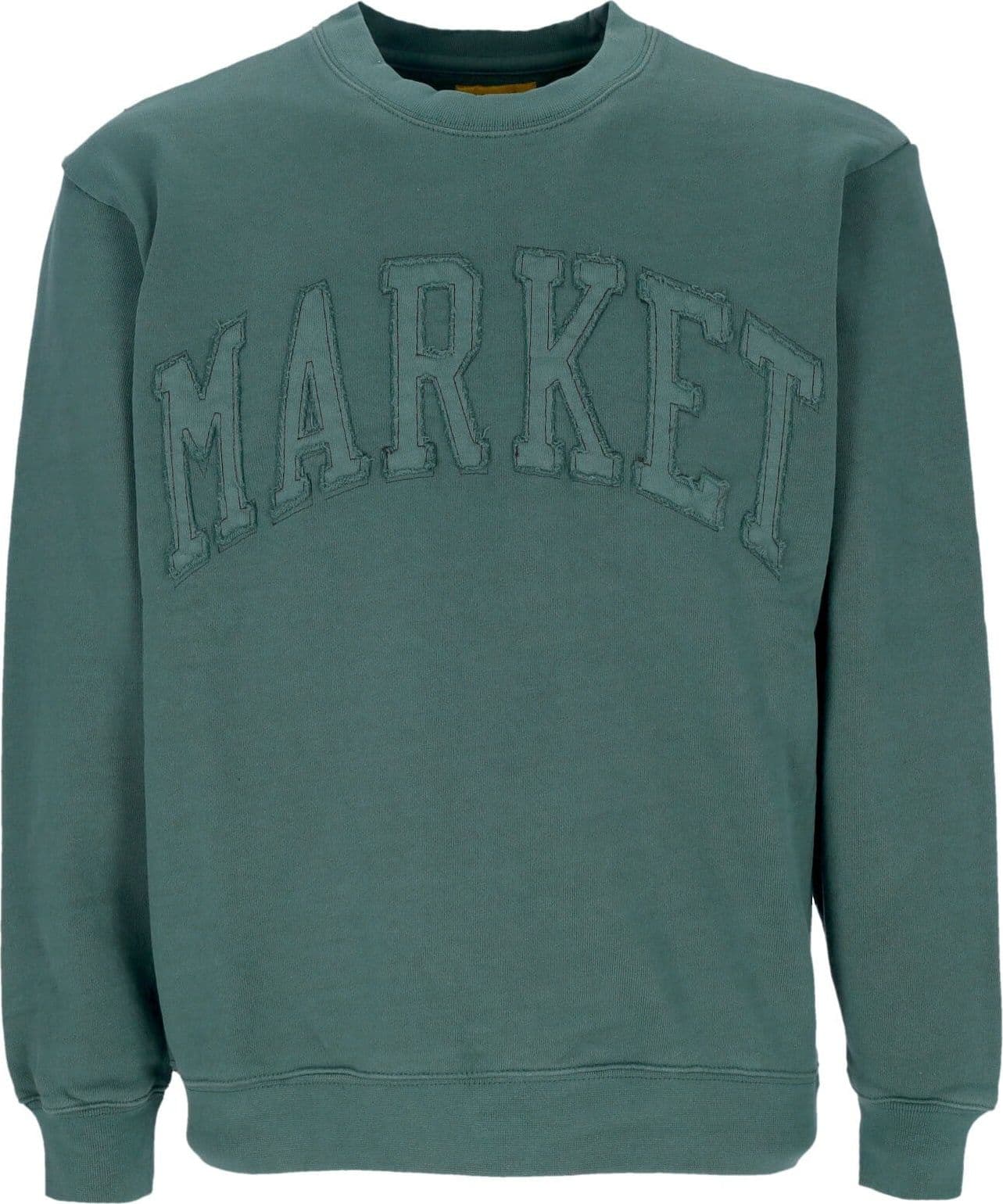 MARKET Felpa Girocollo Uomo Vintage Wash Crewneck Alpine – grigio