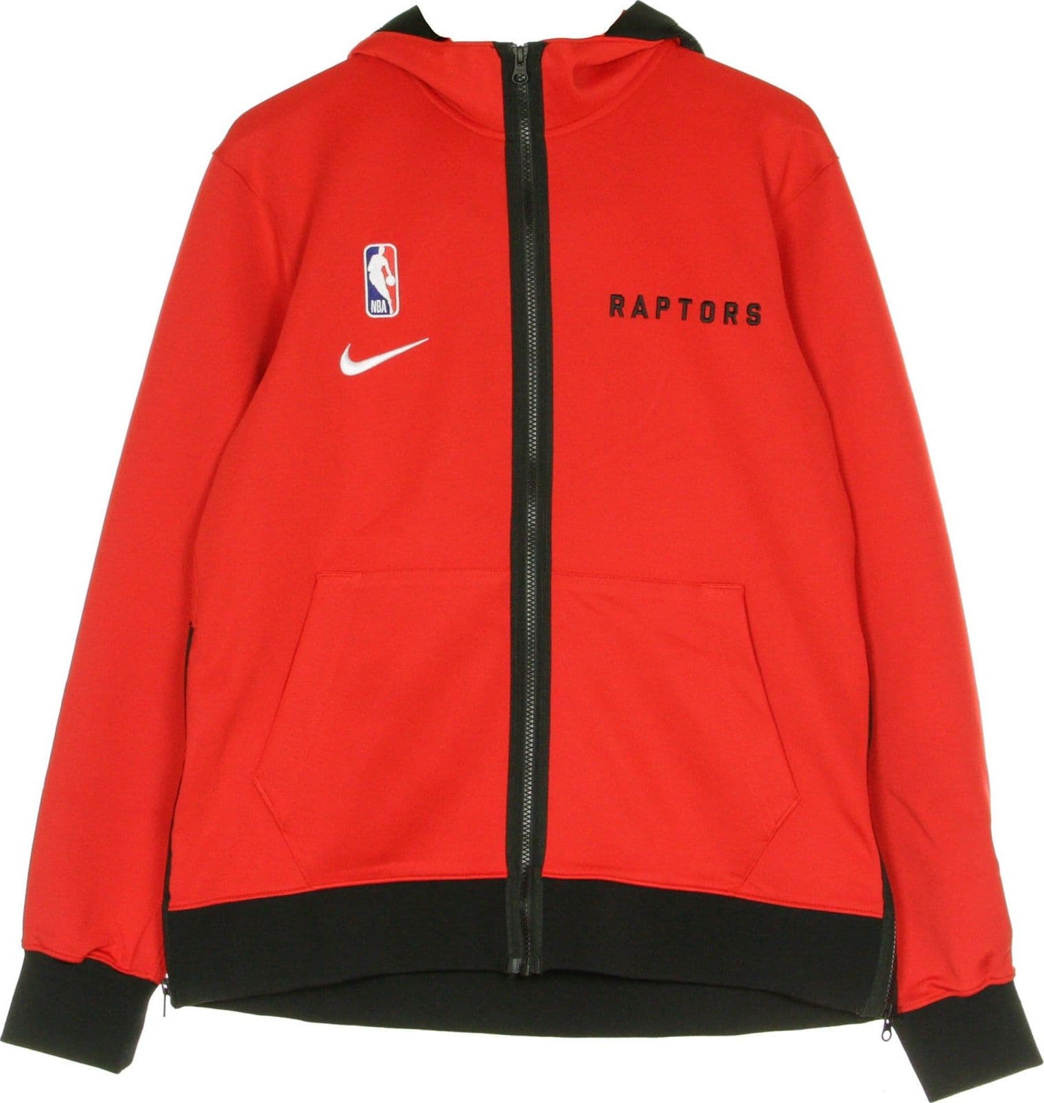 NIKE NBA Felpa Leggera Cappuccio Zip Uomo Nba Therma Flex Showtime Hoodie Torrap University Red/black/white – giacca