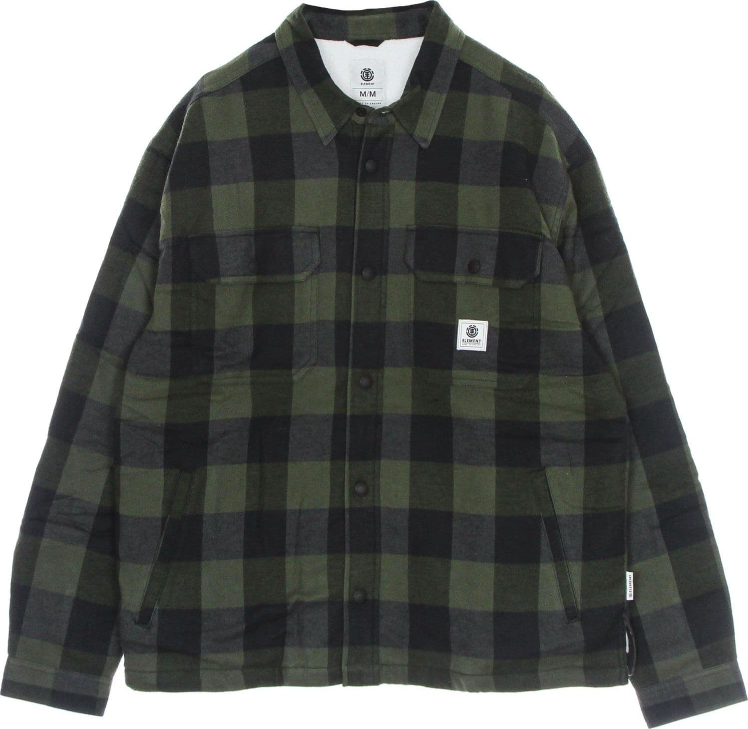 ELEMENT Camicia Imbottita Uomo Mappleville Buffalo Forest Night
