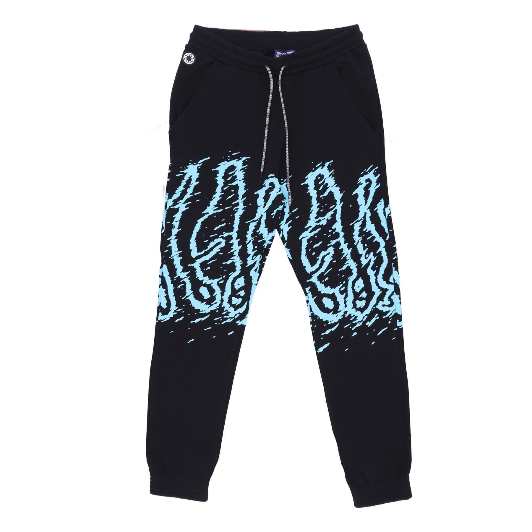 OCTOPUS Pantalone Tuta Leggero Uomo Fast Sweatpant Black - 3