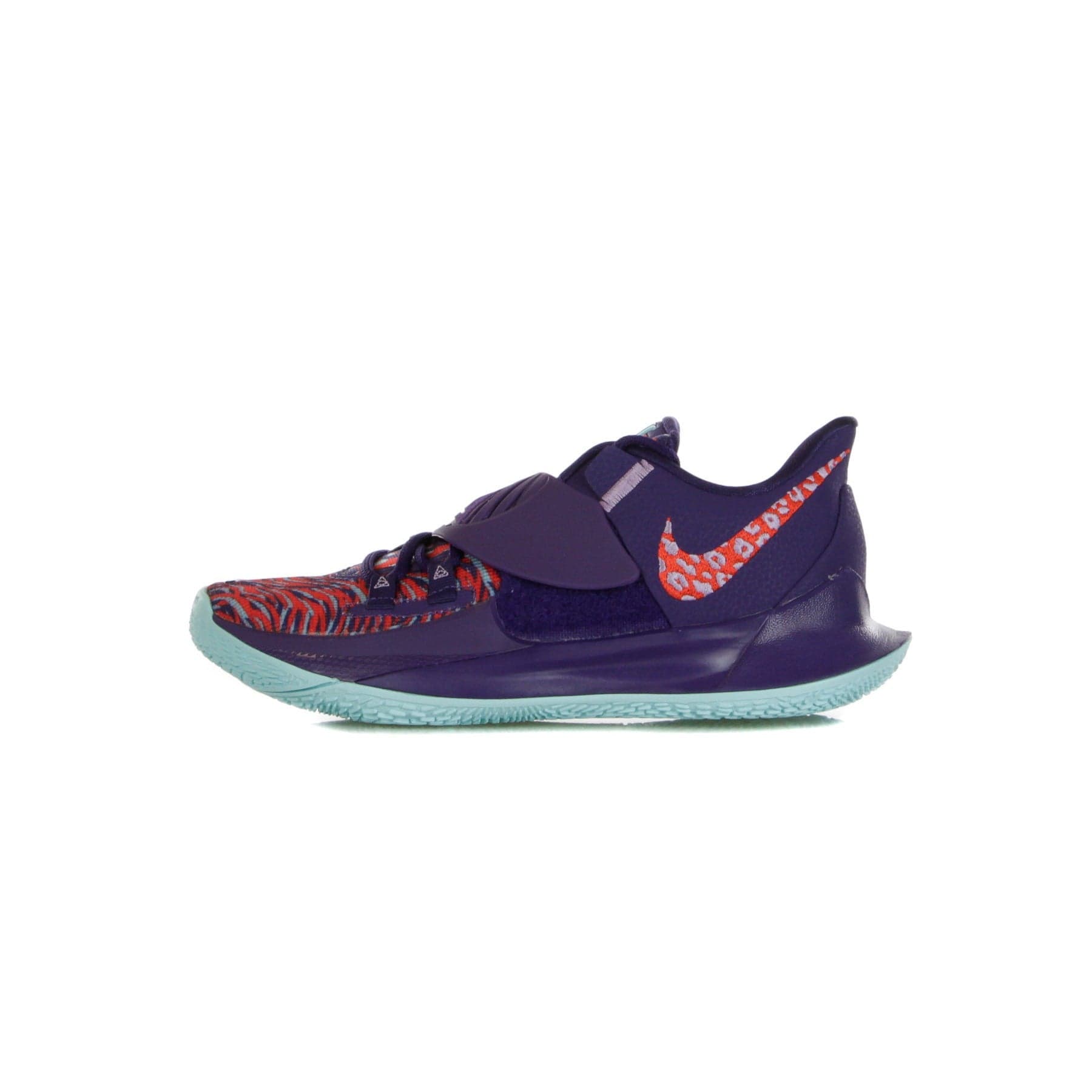 NIKE NBA Scarpa Bassa Uomo Kyrie Low 3 New Orchid/chile Red/glacier Ice - 14