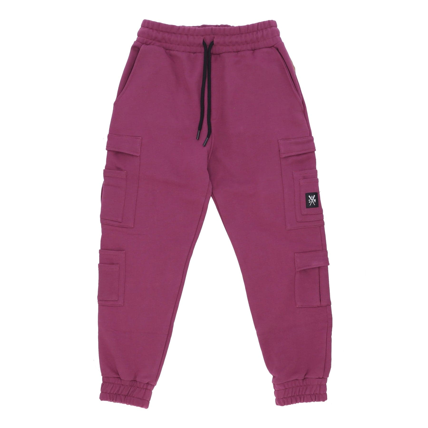5TATE OF MIND Pantalone Tuta Felpato Uomo Retrofuture Combat Jogger Purple – pantaloni