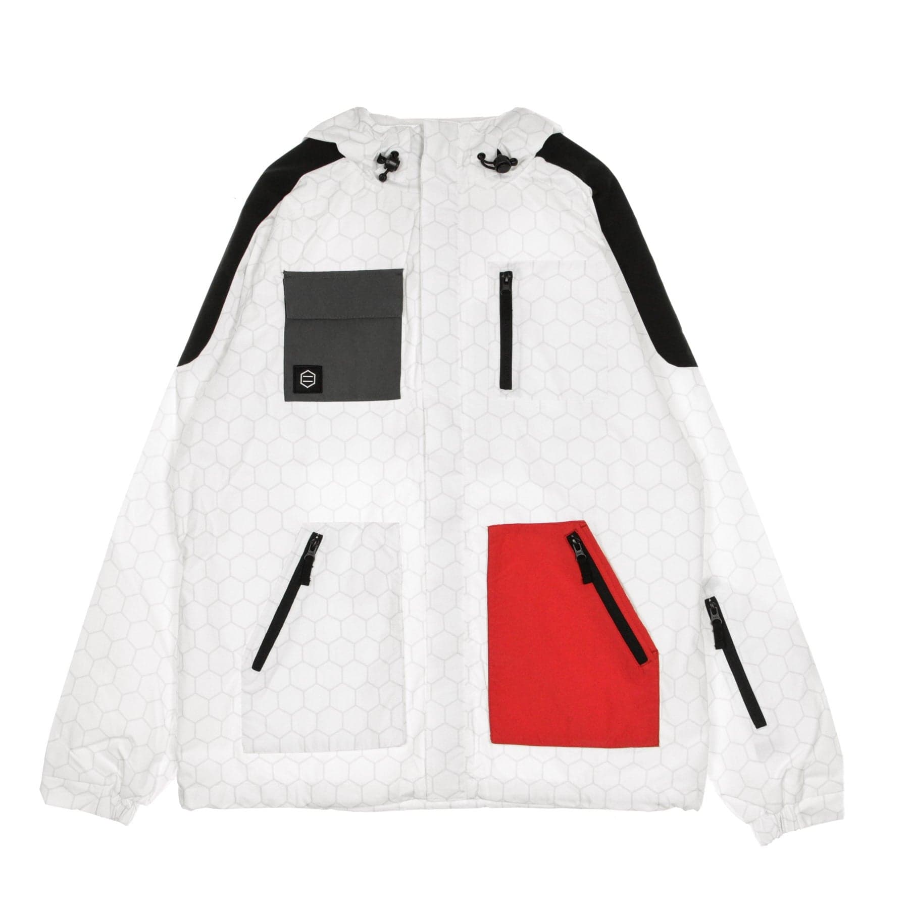 DOLLY NOIRE Giacca a Vento Uomo Soldier Full Zip Jacket White - 8