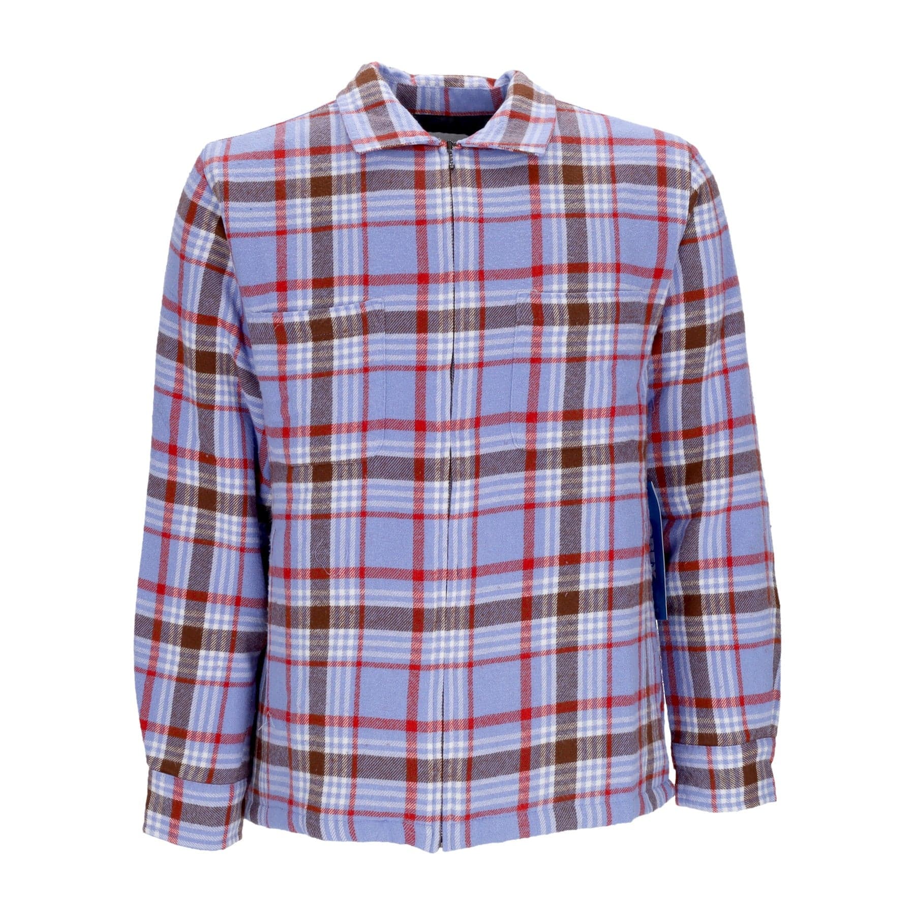 OBEY Camicia Imbottita Uomo Dom Shirt Jacket Digital Violet Multi - 5