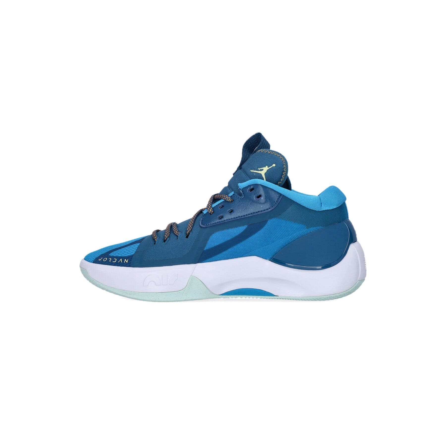 JORDAN Scarpa Bassa Uomo Jordan Zoom Separate Laser Blue/citron Tint/marina/kumquat - 10