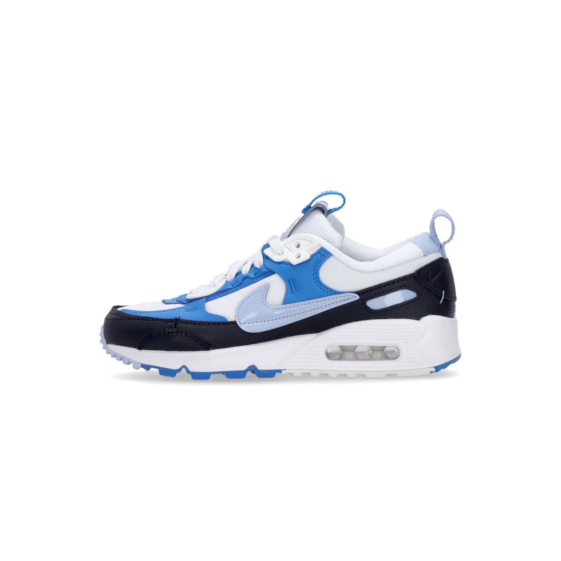 Nike Scarpa Bassa Donna Wmns Air Max 90 Futura Summit White/cobalt Bliss/lt Photo Blue - 7