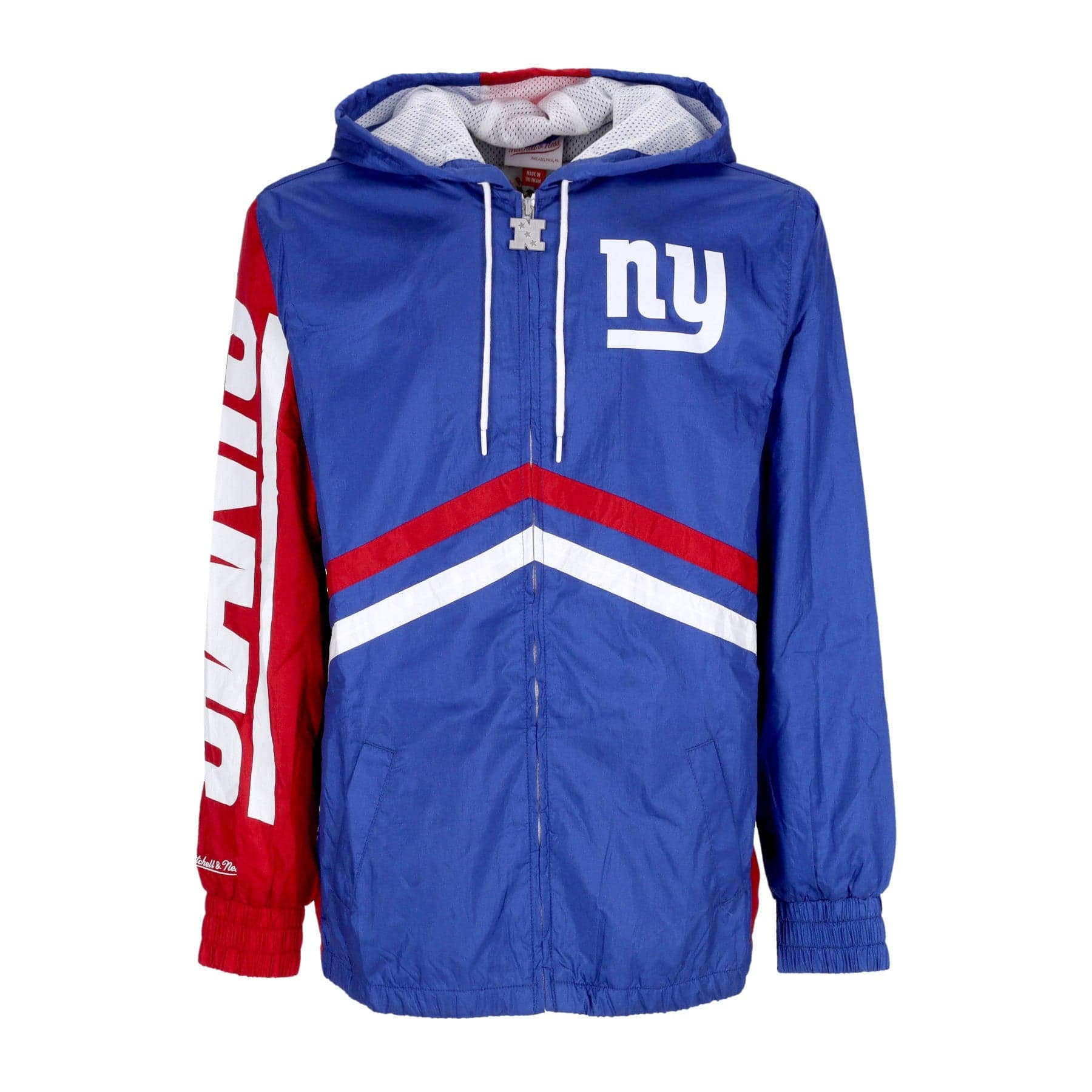 MITCHELL &amp; NESS Giacca a Vento Uomo Nfl Undeniable Full Zip Windbreaker Neygia Royal – Mitchell & Ness – marrone