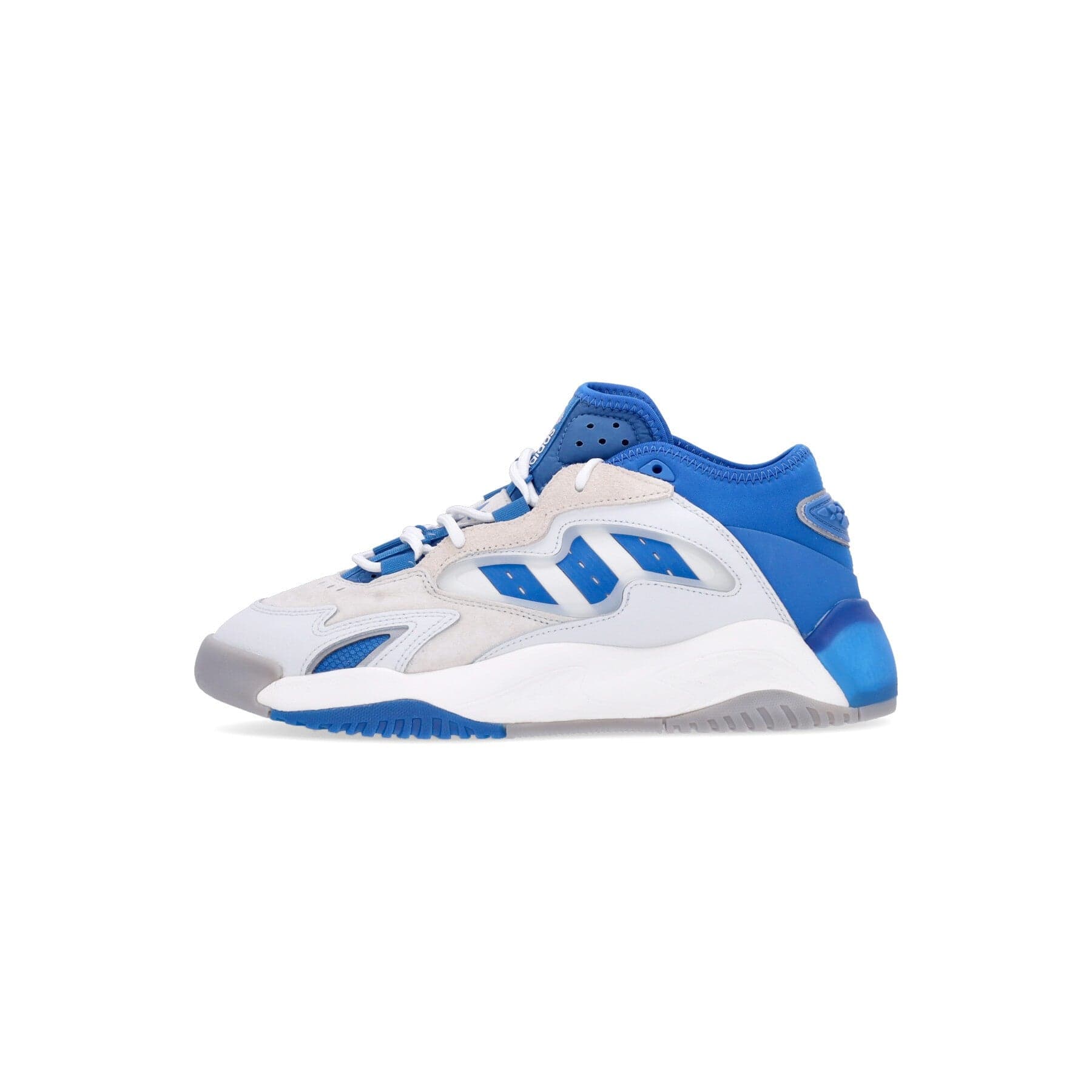 Adidas Scarpa Bassa Uomo Streetball Ii Cloud White/blue Bird/ecru Tint - 10