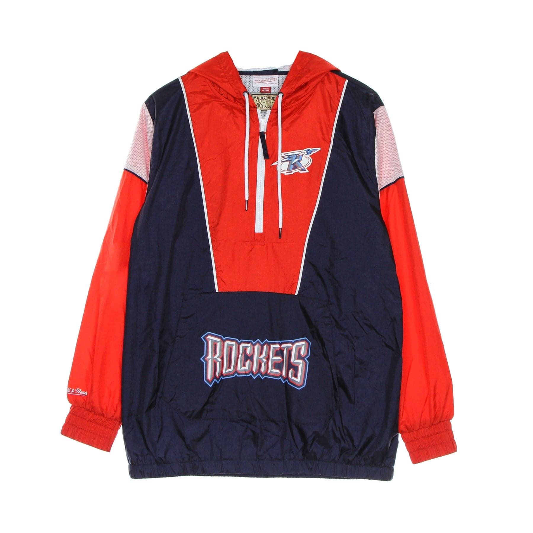 MITCHELL &amp; NESS Giacca a Vento Infilabile Uomo Nba Highlight Reel Windbreaker Hardwood Classics Houroc Original Team Colors - 6
