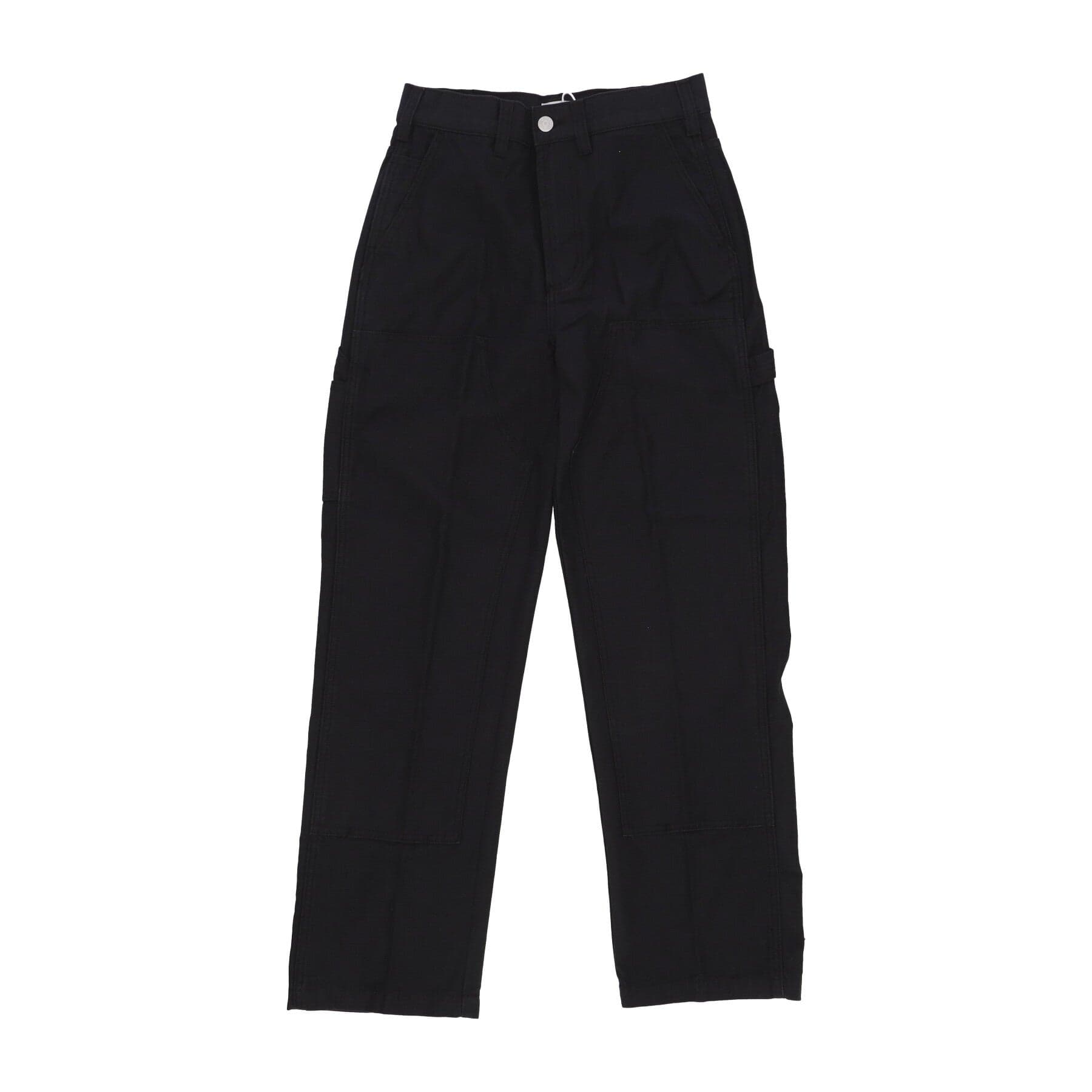 OBEY Pantalone Lungo Uomo Big Timer Twill Double Knee Carpenter Pant Black - 3