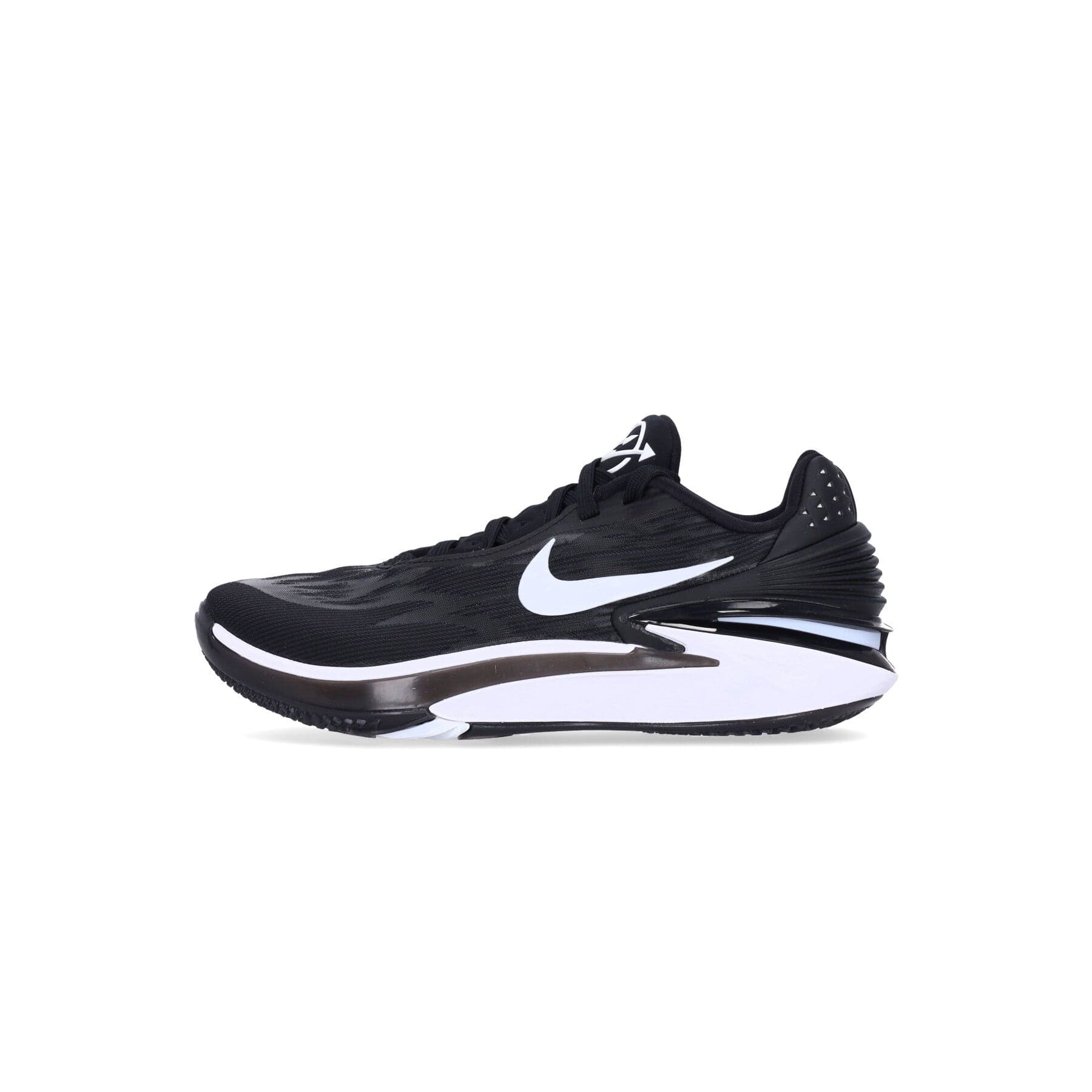 Nike Scarpa Bassa Uomo Air Zoom G.t. Cut 2 Black/white/anthracite/football Grey - 6