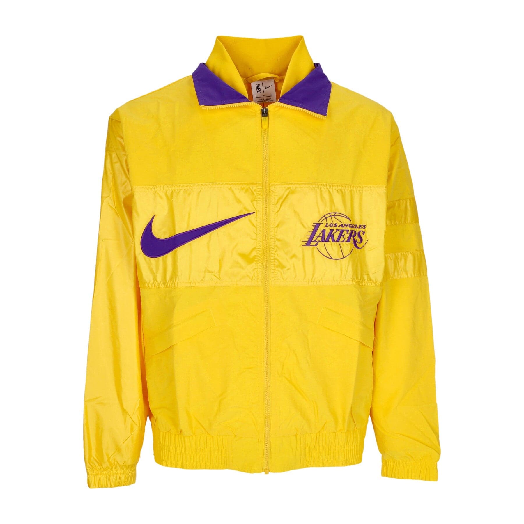 NIKE NBA Giacca Tuta Uomo Nba Courtside Lightweight Jacket Loslak Amarillo/field Purple - 3