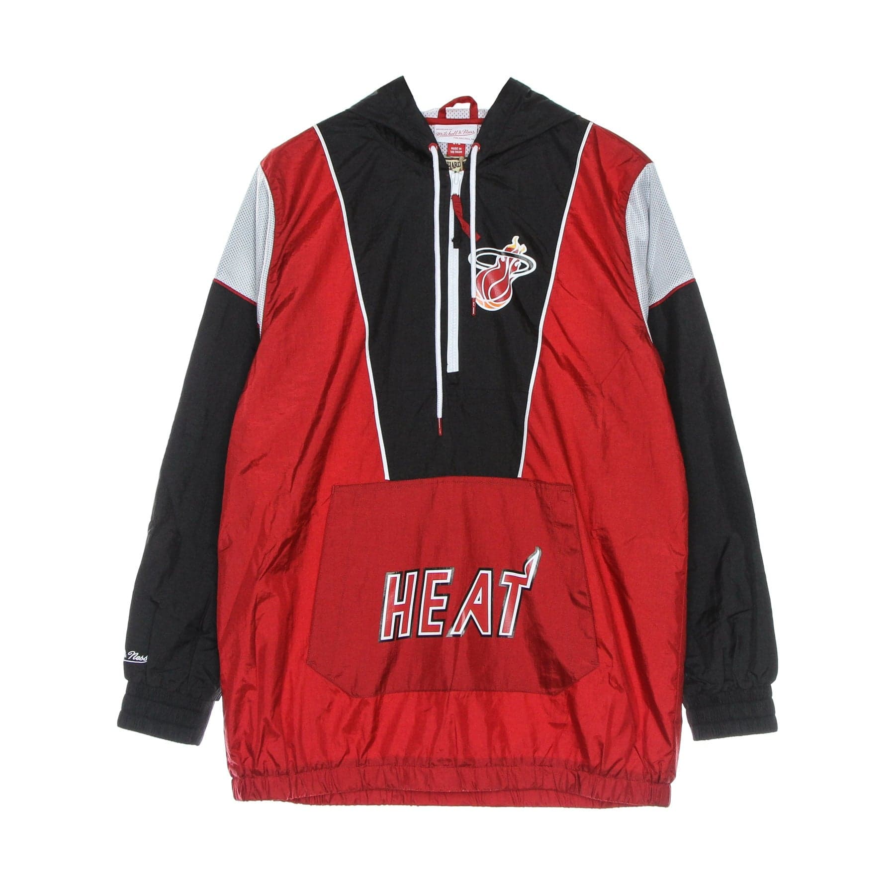 MITCHELL &amp; NESS Giacca a Vento Infilabile Uomo Nba Highlight Reel Windbreaker Hardwood Classics Miahea Original Team Colors - 6