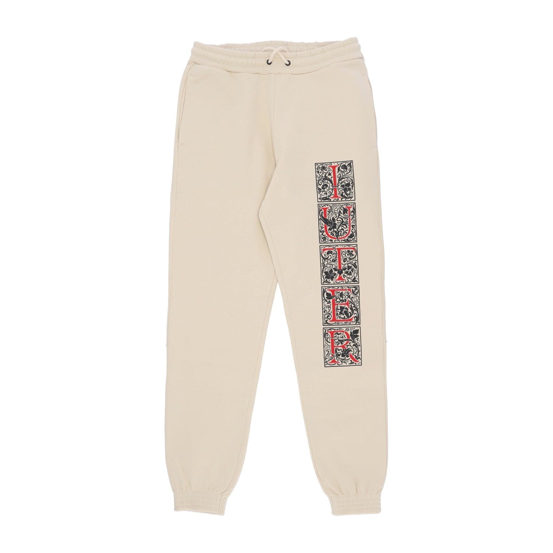 IUTER Pantalone Tuta Felpato Uomo Mediolanum Sweatpant Cream - 3