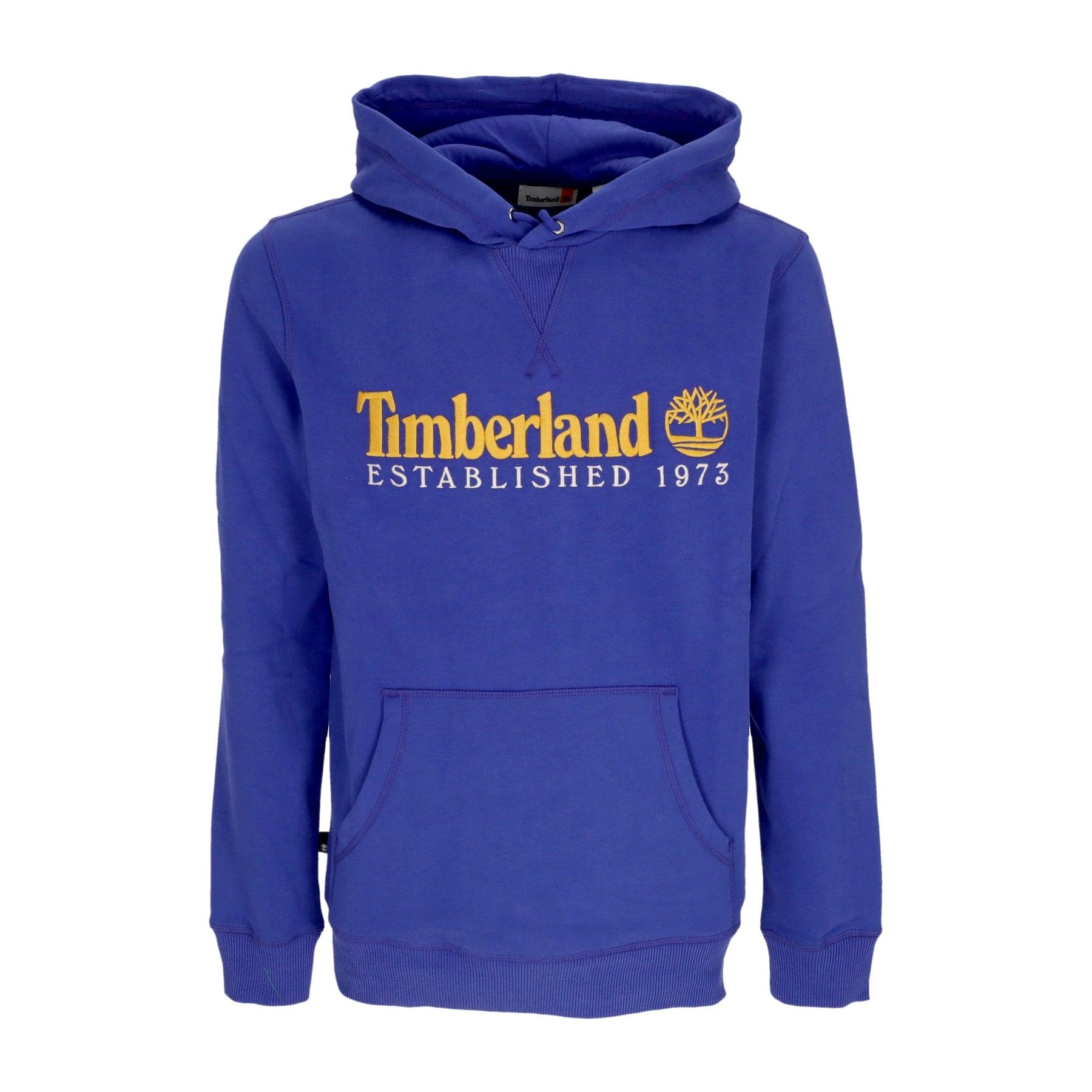 TIMBERLAND Felpa Cappuccio Uomo L/s 50th Anniversary Est Hoodie Clematis Blue – giacca