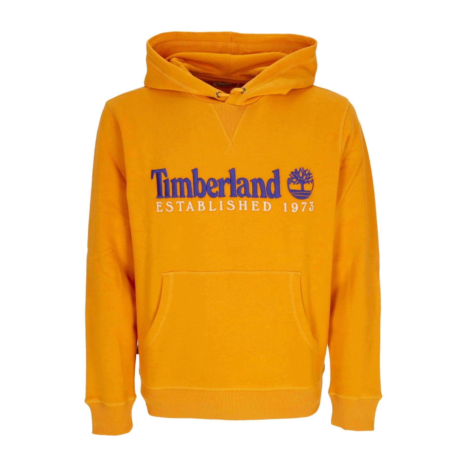 TIMBERLAND Felpa Cappuccio Uomo L/s 50th Anniversary Est Hoodie Dark Cheddar - 3