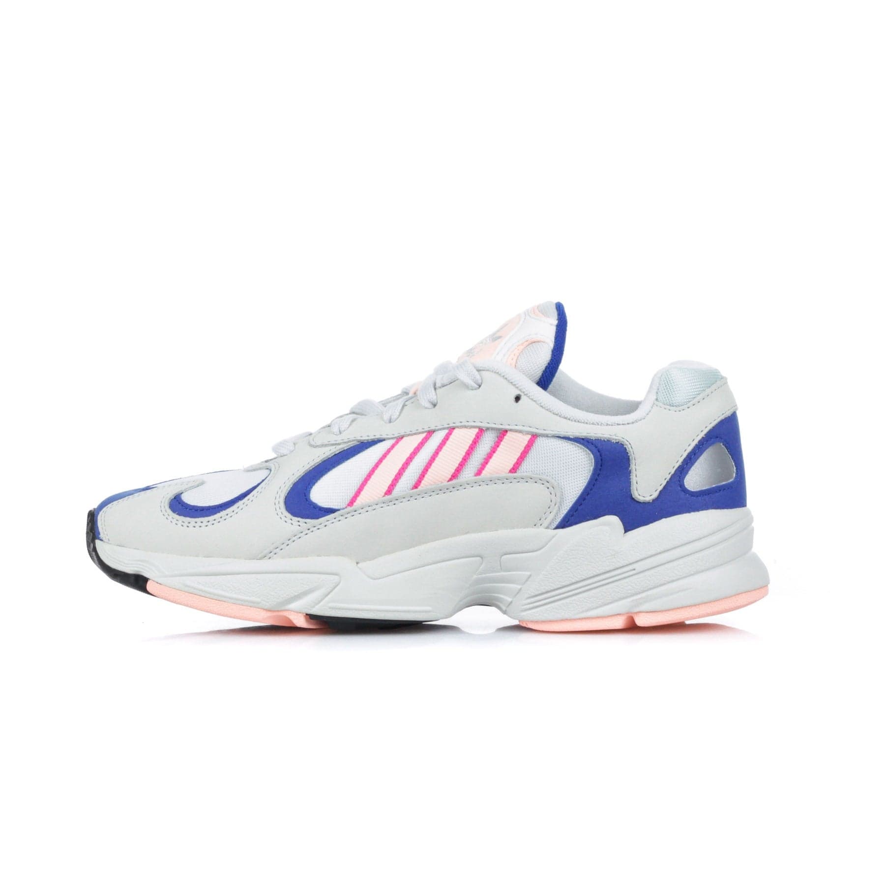 Adidas Scarpa Bassa Uomo Yung-1 Crystal White/clear Orange - 11
